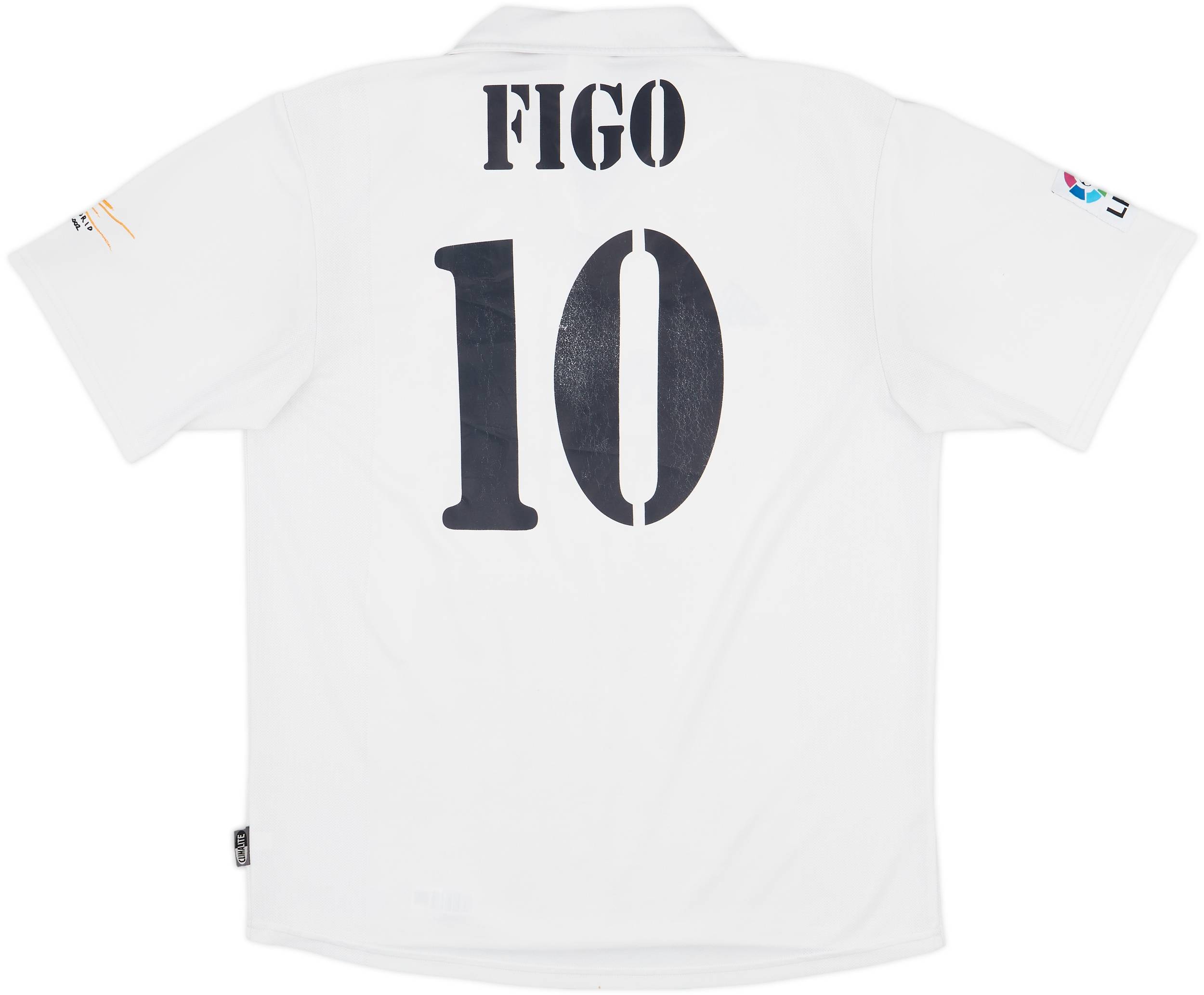 レアル・マドリード Figo 10 ユニフォーム 2002年 Yahoo!オークション - 02-03レアル・マドリード(H) #10 フィーゴ