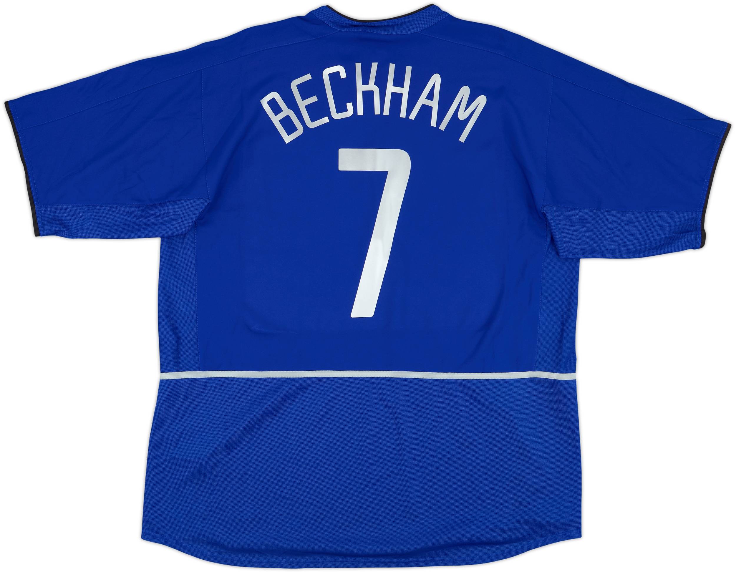 2002-03 Manchester United Third Shirt Beckham #7 (XXL)