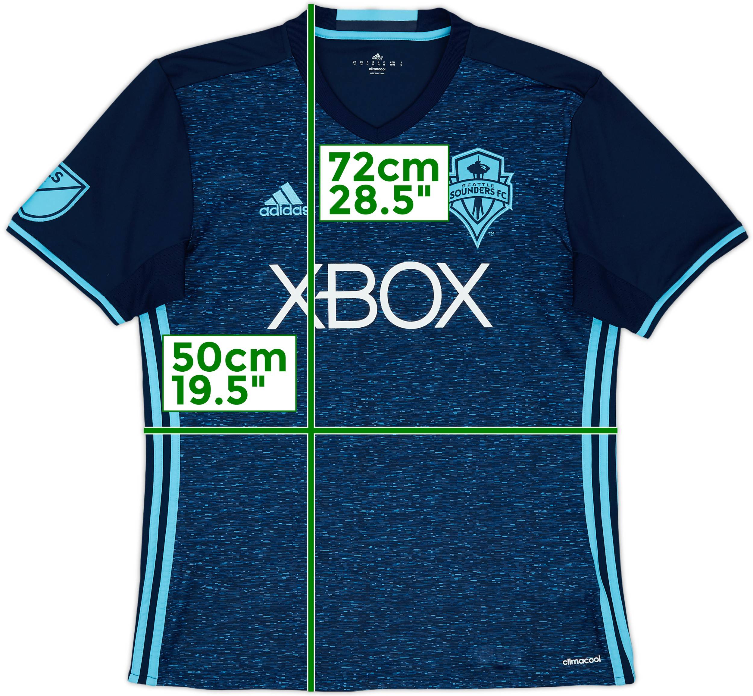 2016 Seattle Sounders Third Shirt - 8/10 - (M)