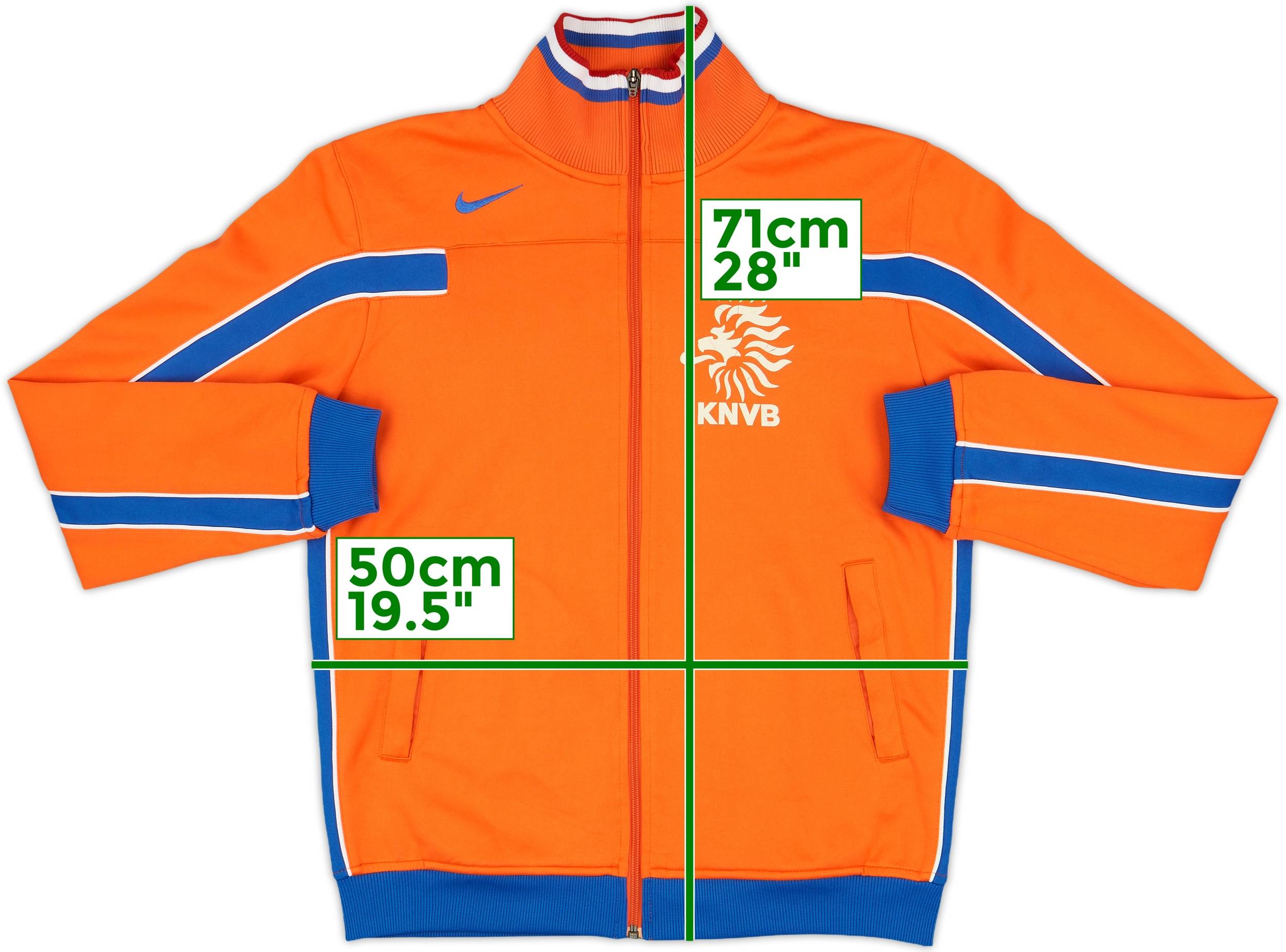 2008-10 Netherlands Nike Track Jacket - 6/10 - (S)