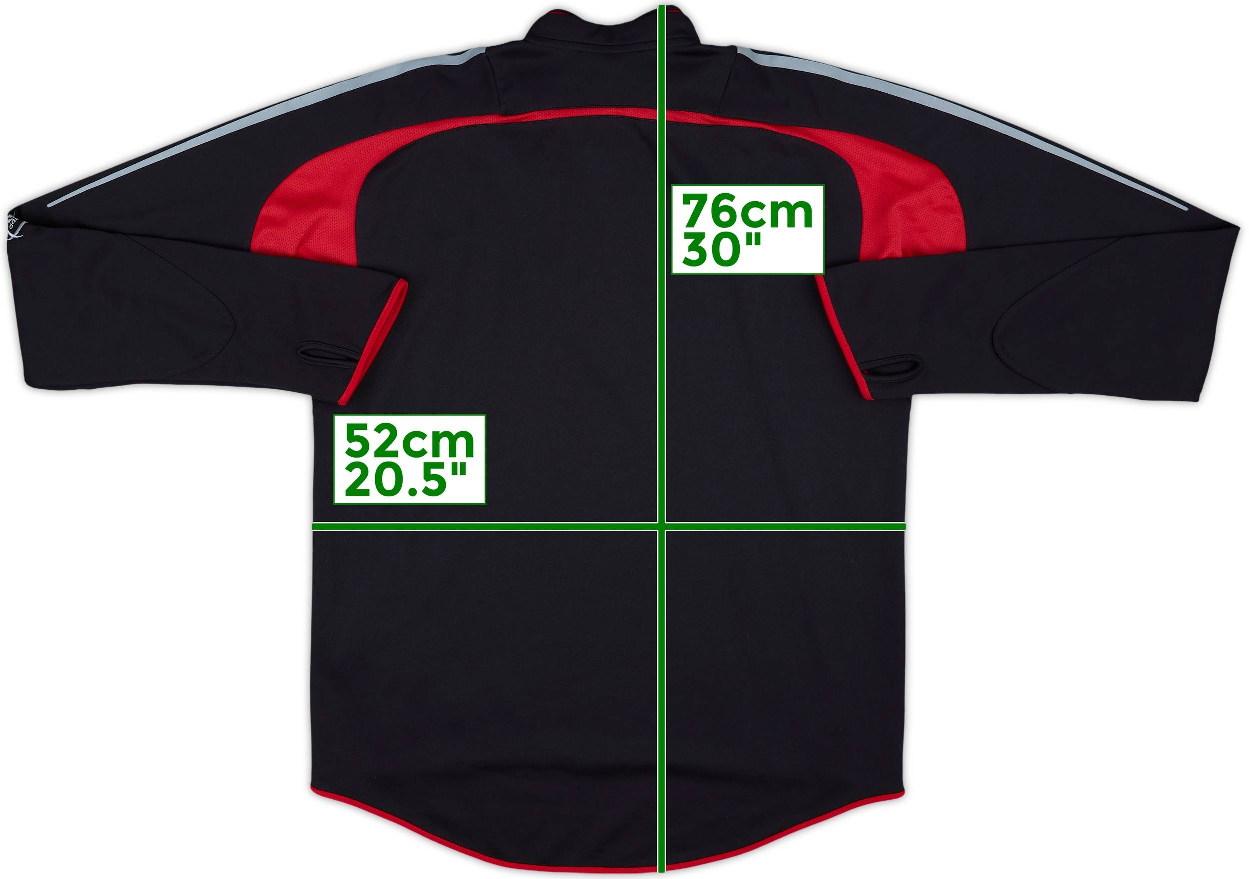 2004-05 Bayern Munich adidas 1/4 Zip Drill Top - 9/10 - (L)