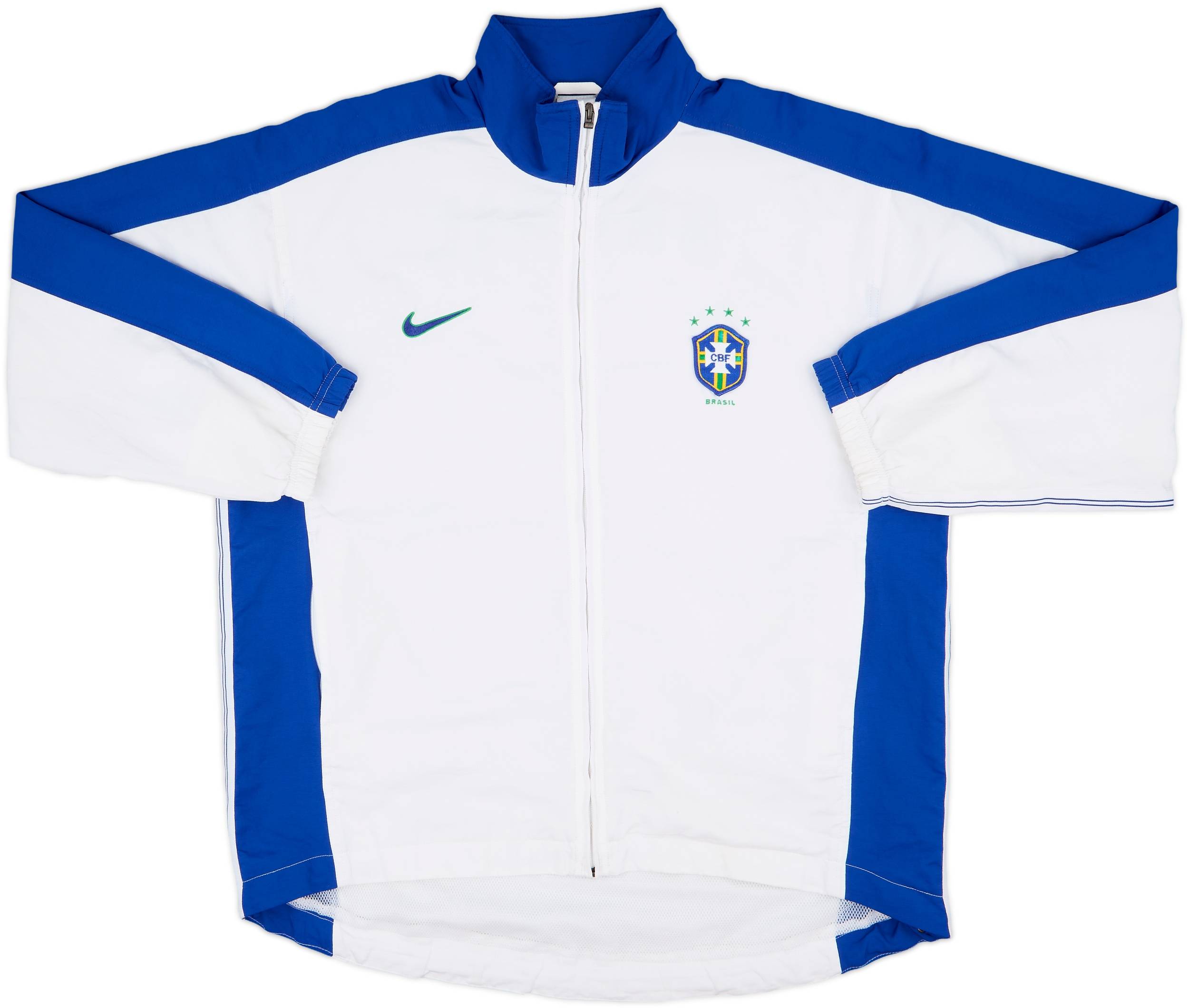 1998-00 Brazil Nike Track Jacket - 8/10 - (L)