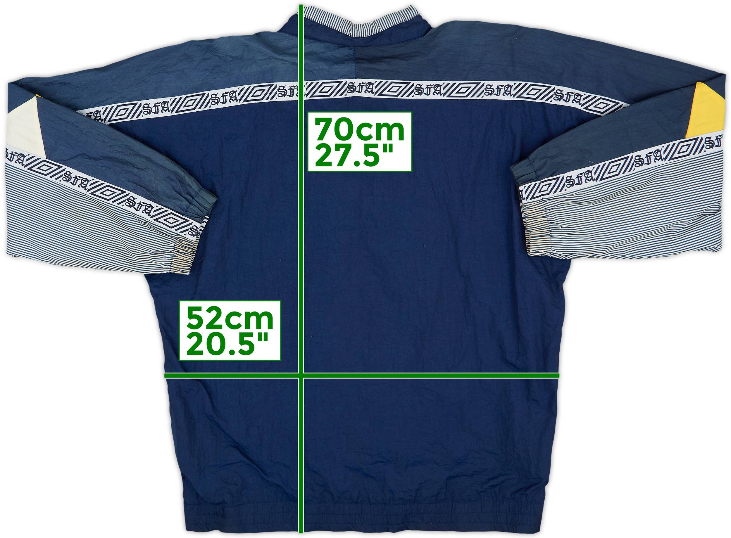 1991-92 Scotland Umbro Track Jacket - 6/10 - (M)