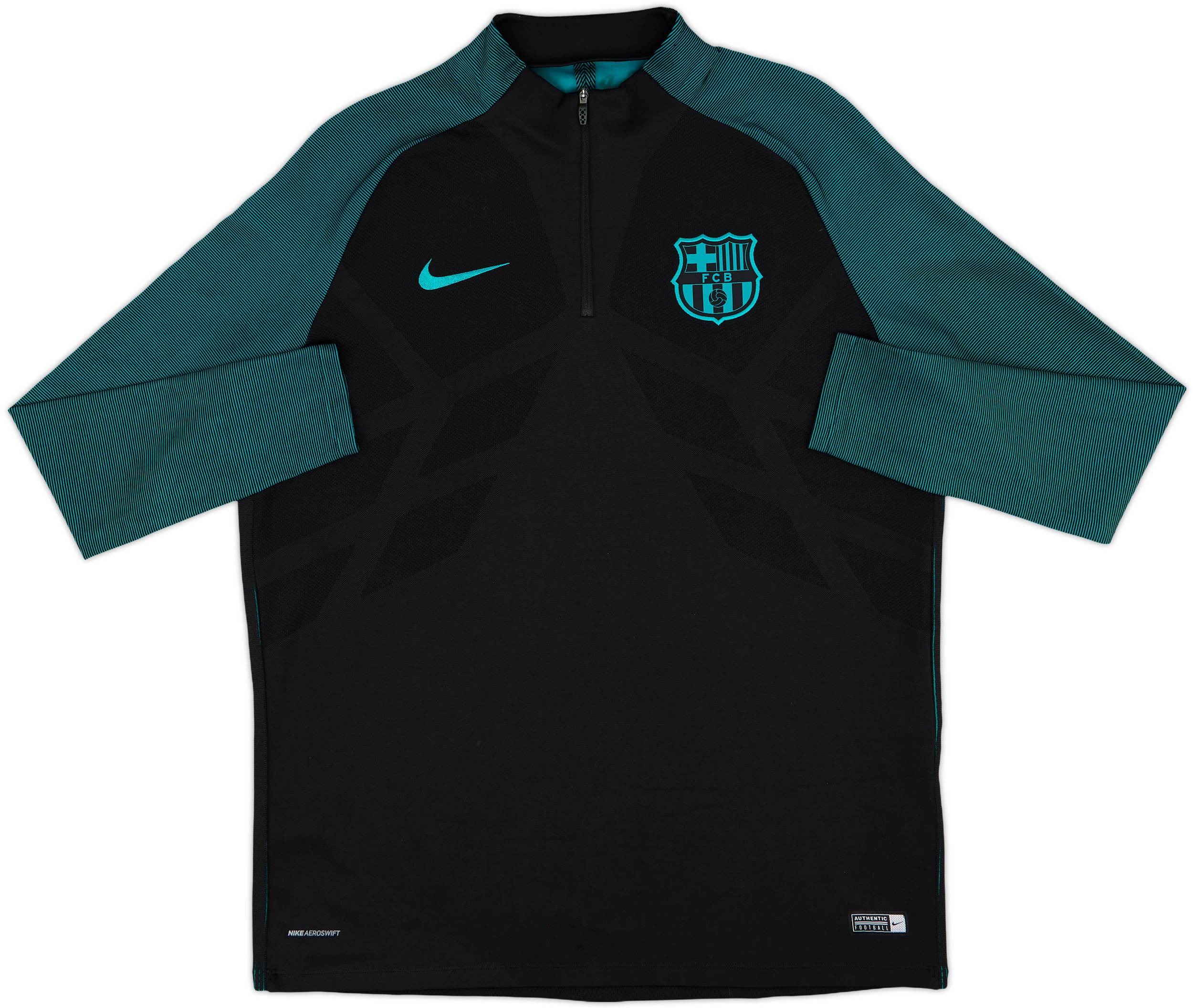 2016-17 Barcelona Nike Aeroswift 1/4 Zip Drill Top - 9/10 - (XL)