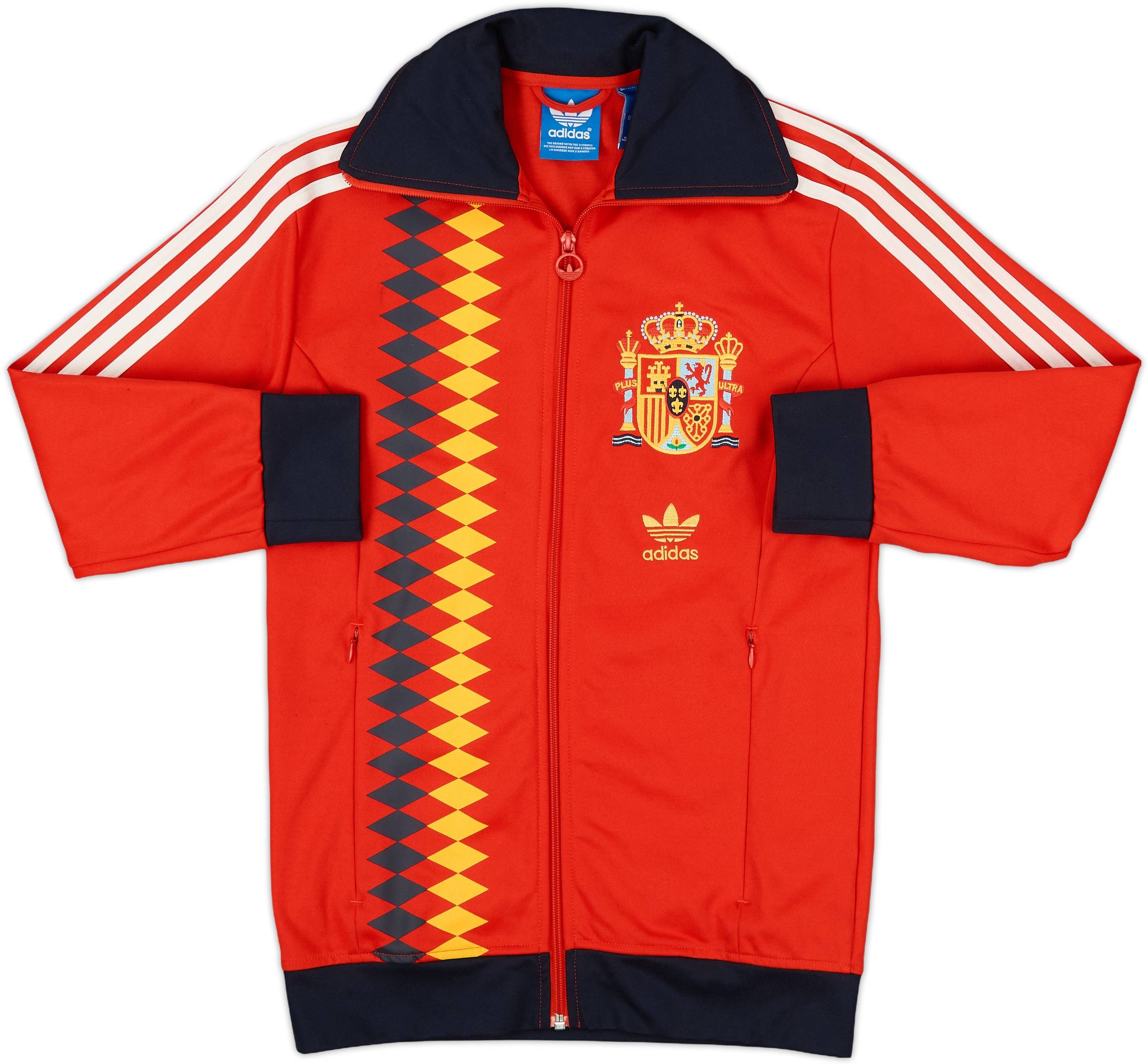 2014-15 Spain adidas Originals Retro Track Jacket - 9/10 - (S)