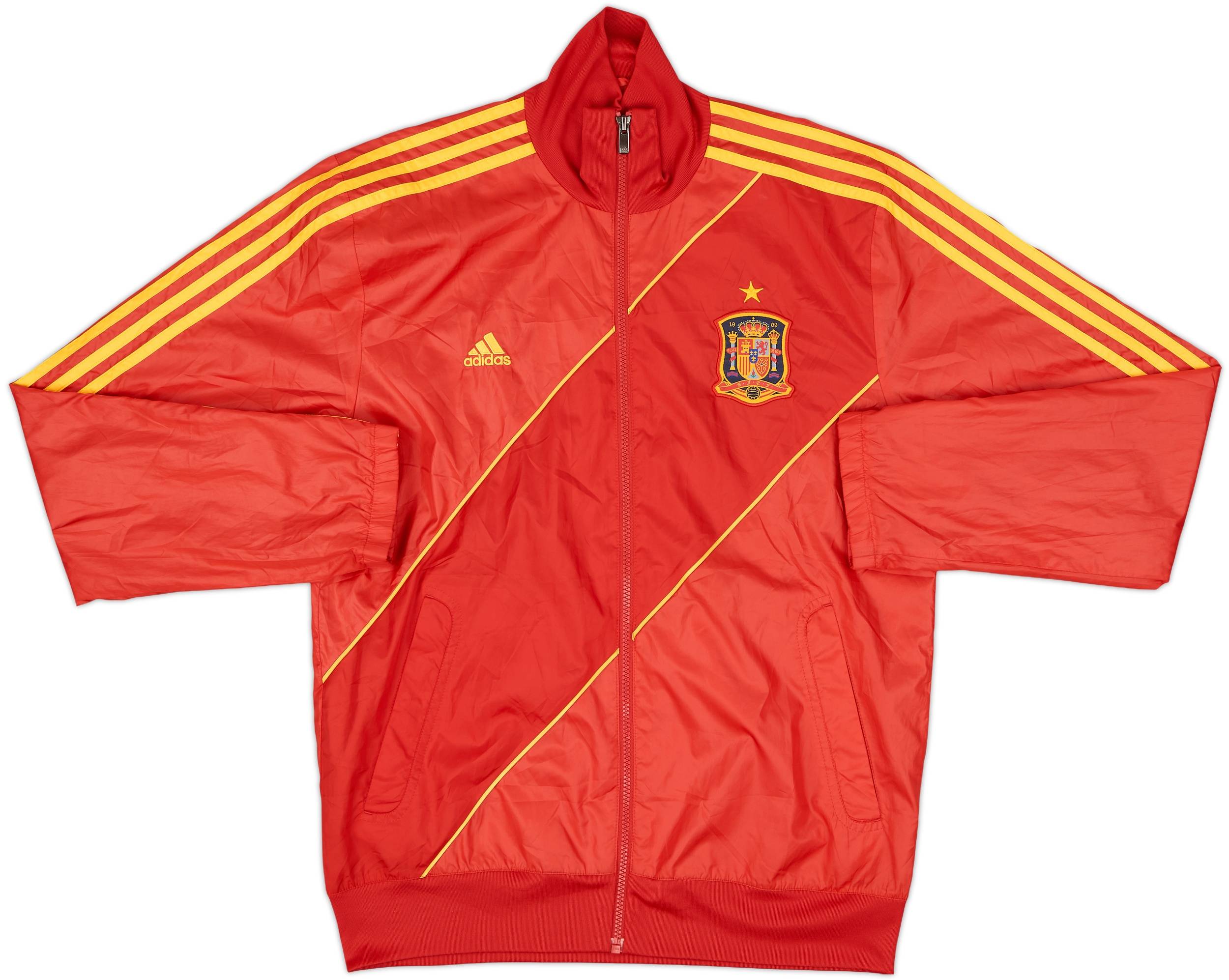 2012-13 Spain adidas Track Jacket - 5/10 - (S)