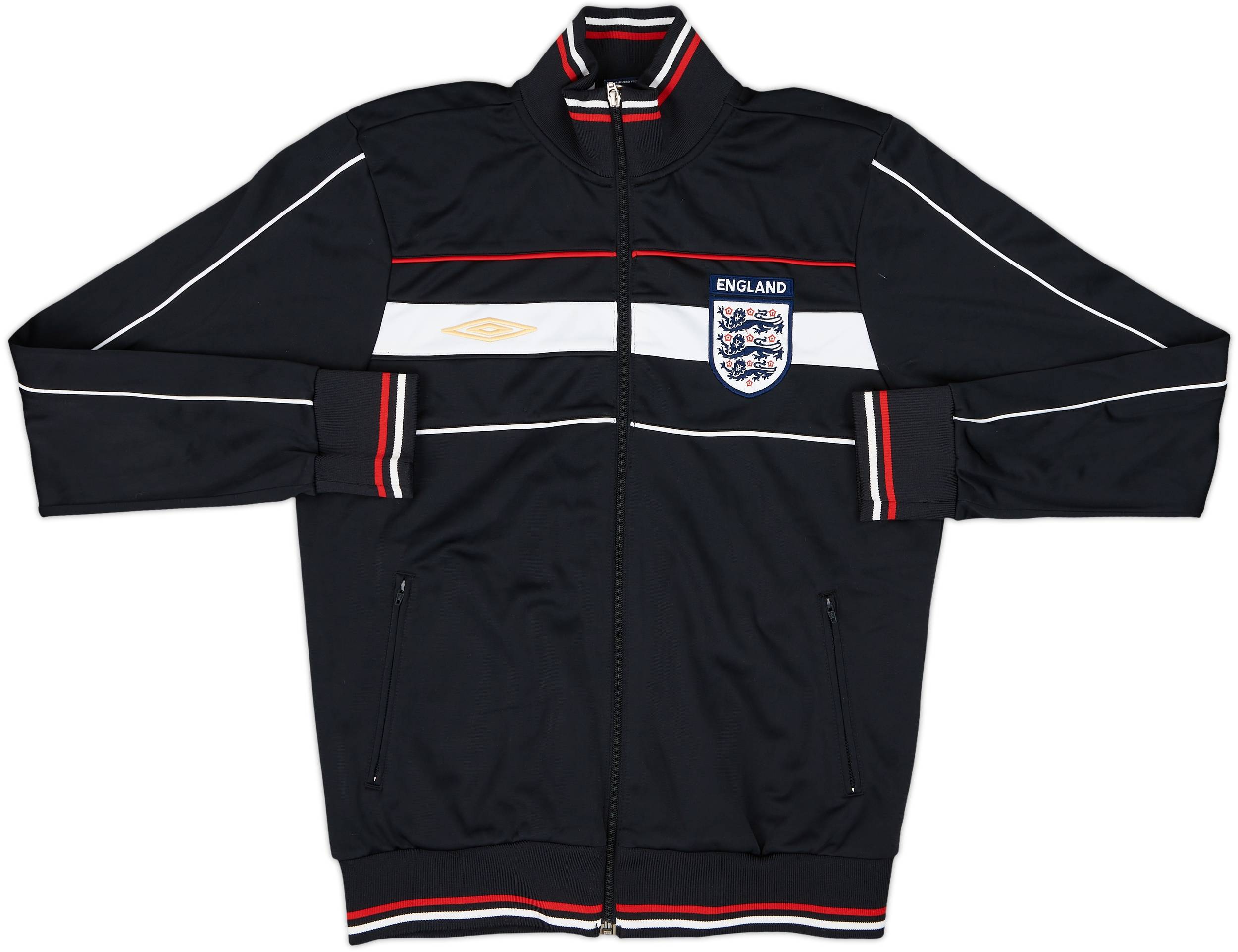 2004-06 England Umbro Track Jacket - 8/10 - (M)