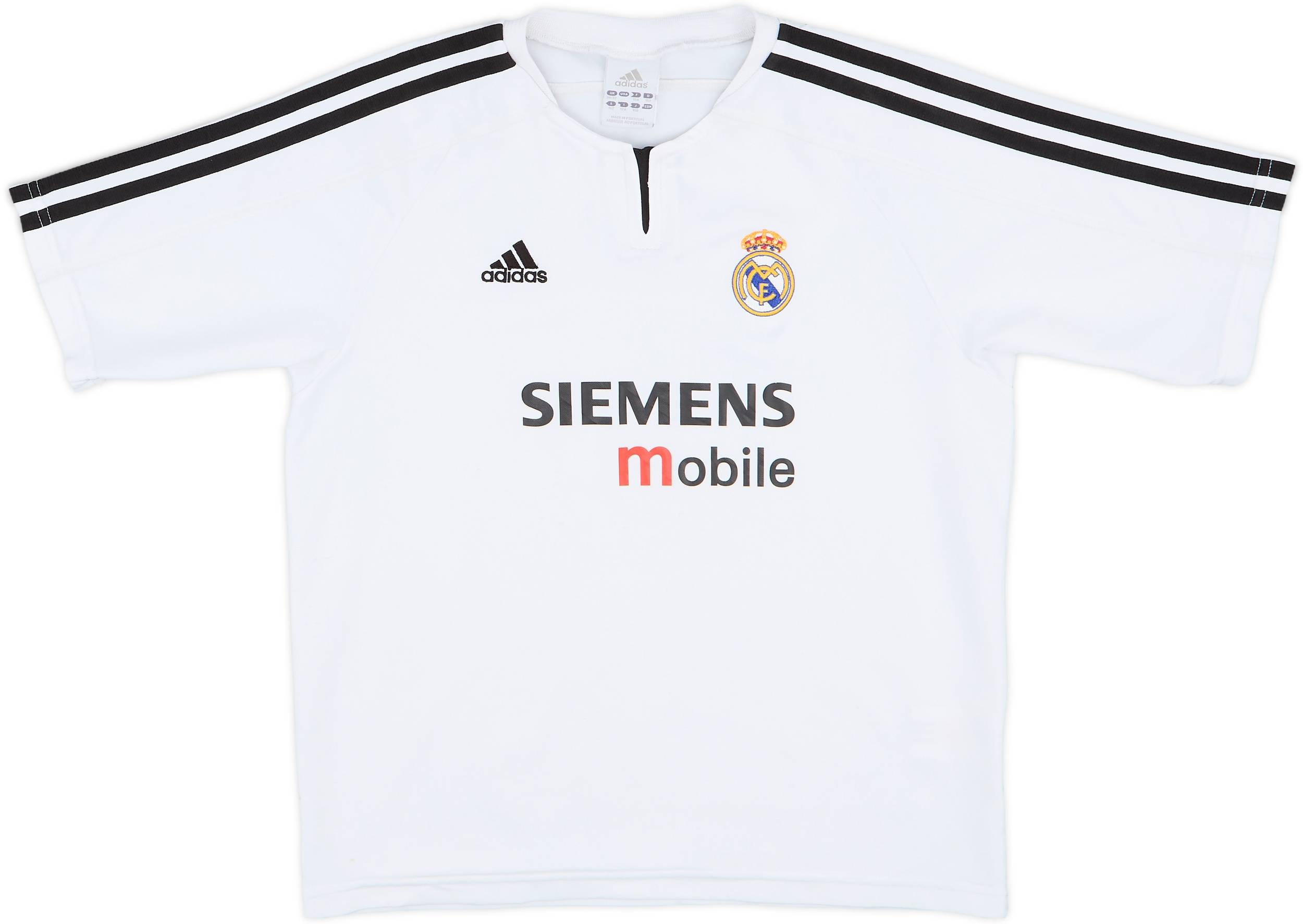 2003-04 Real Madrid Home Shirt - 8/10 - (L.Boys)