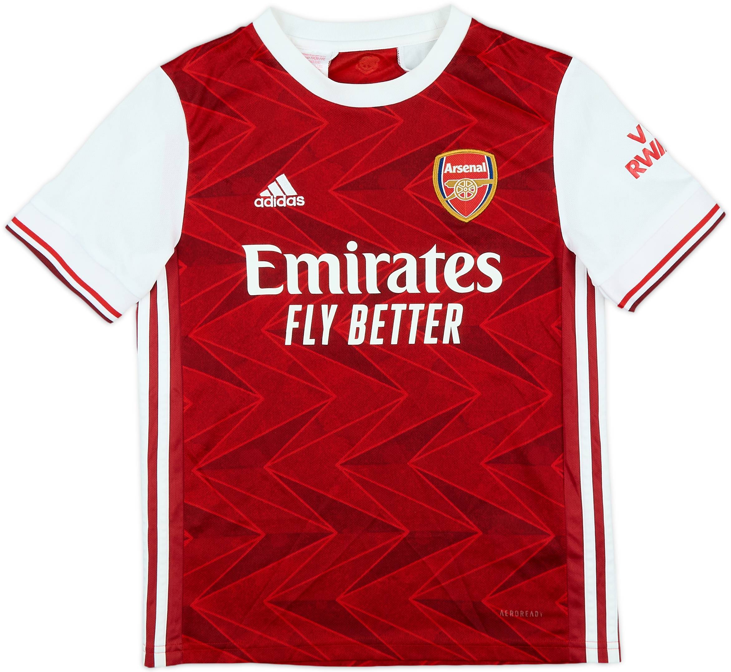 2020-21 Arsenal Home Shirt - 7/10 - (M.Boys)