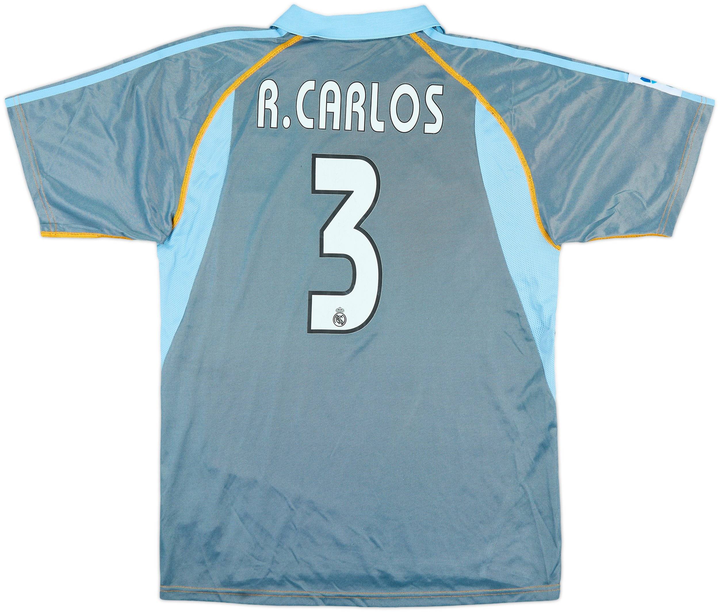 2003-04 Real Madrid Third Shirt R.Carlos #3 - 6/10 - (S)