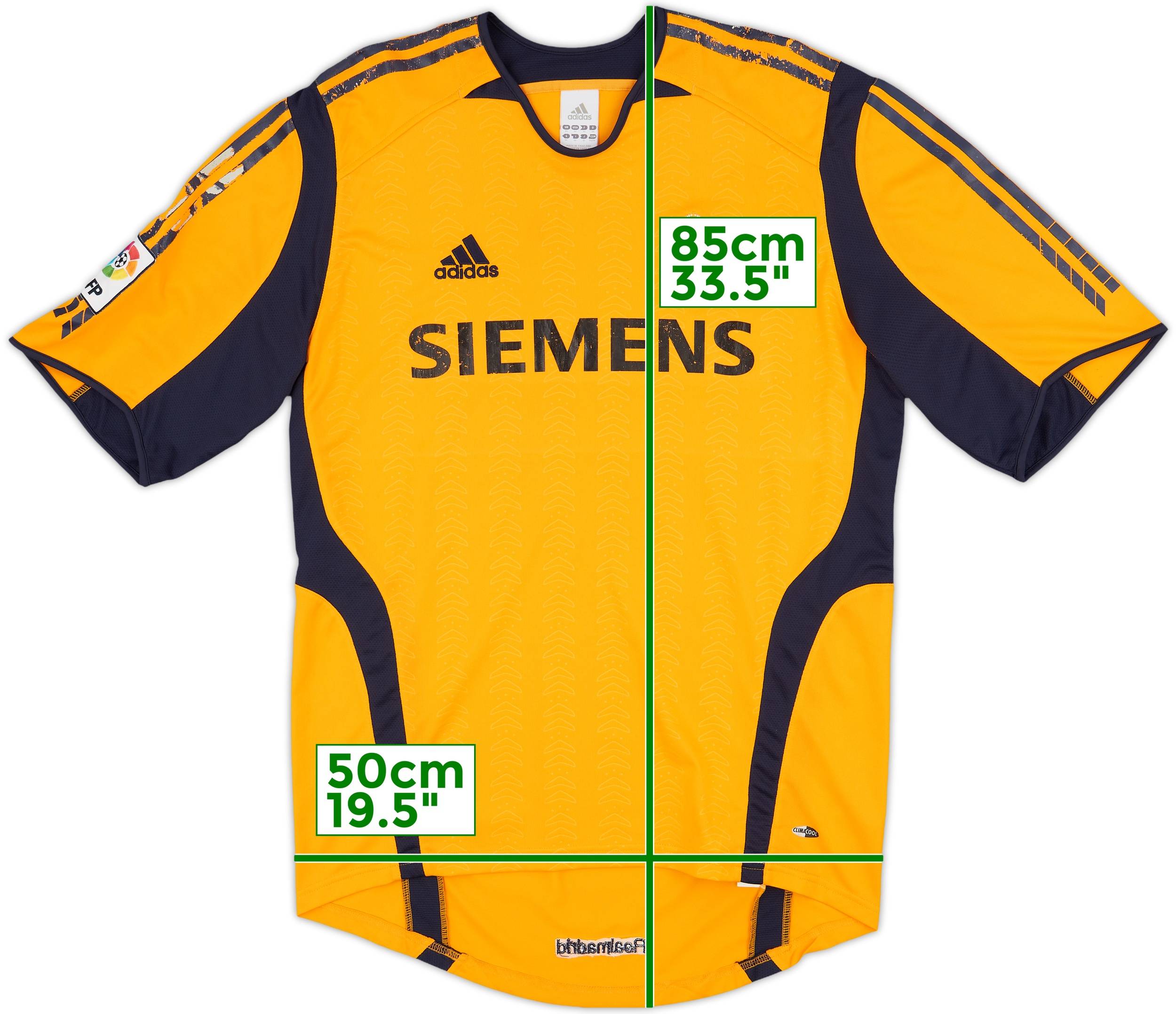 2005-06 Real Madrid GK S/S Shirt - 5/10 - (M)