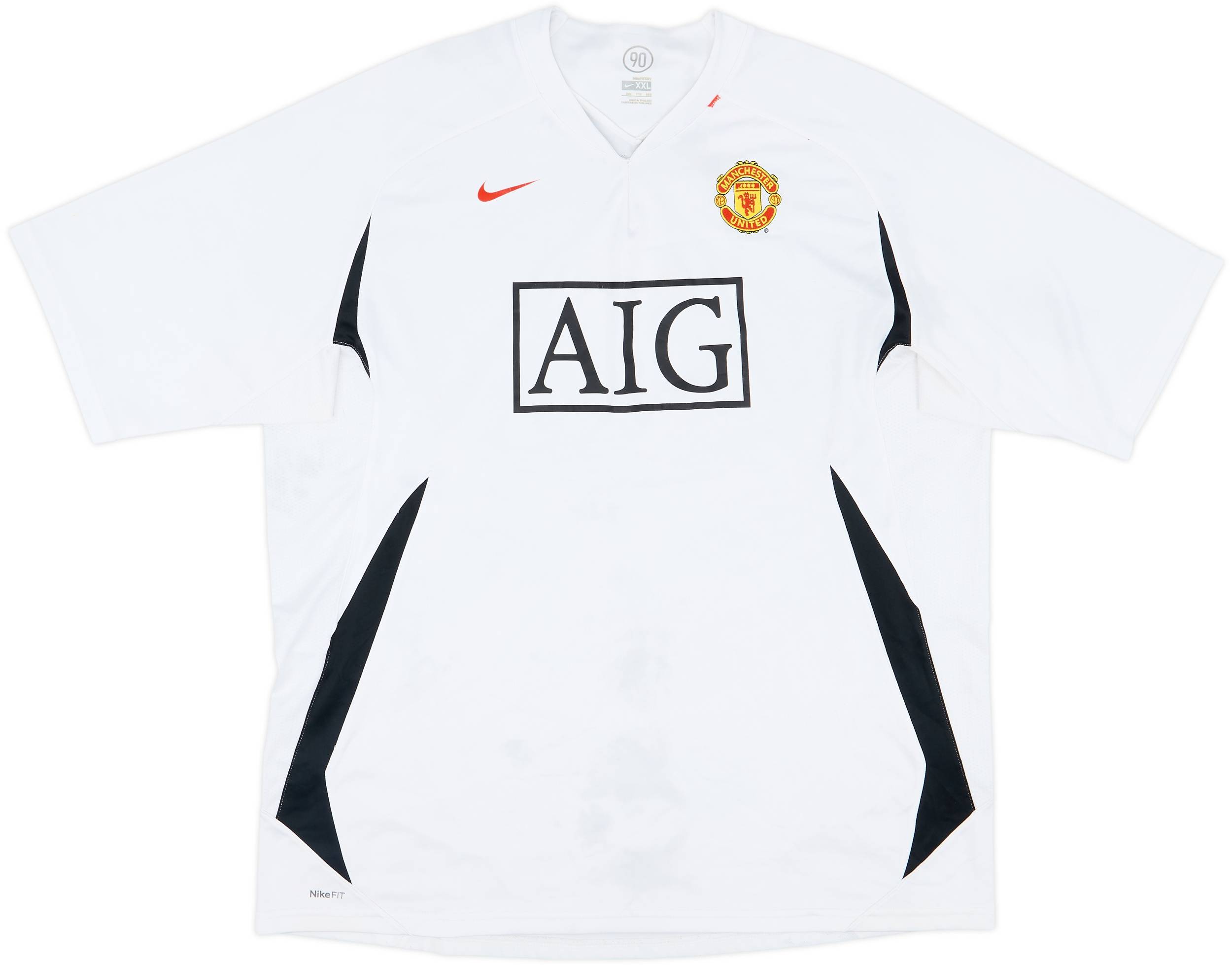 2007-08 Manchester United Nike Training Shirt - 4/10 - (XXL)