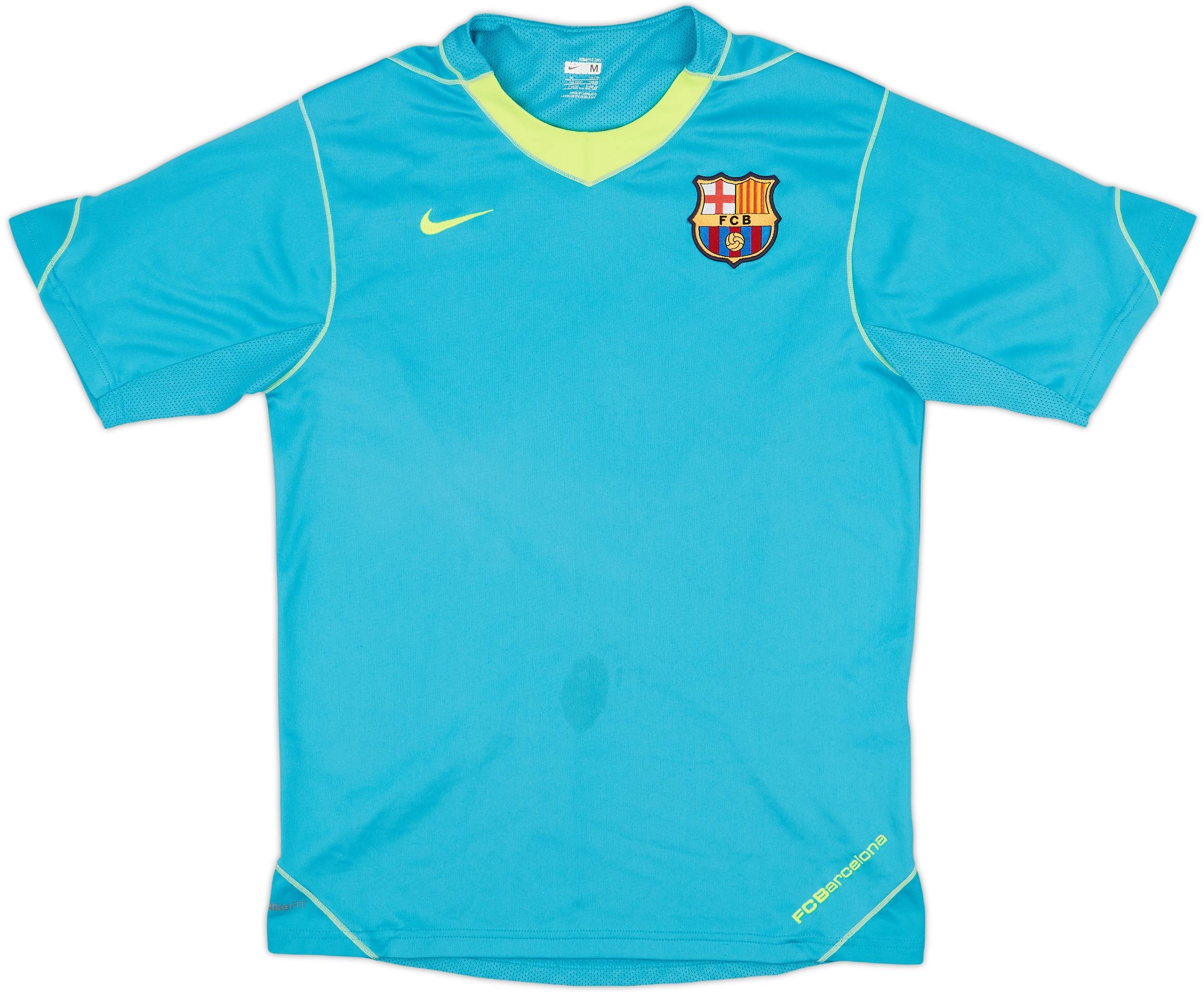 2007-08 Barcelona Nike Training Shirt - 8/10 - (M)