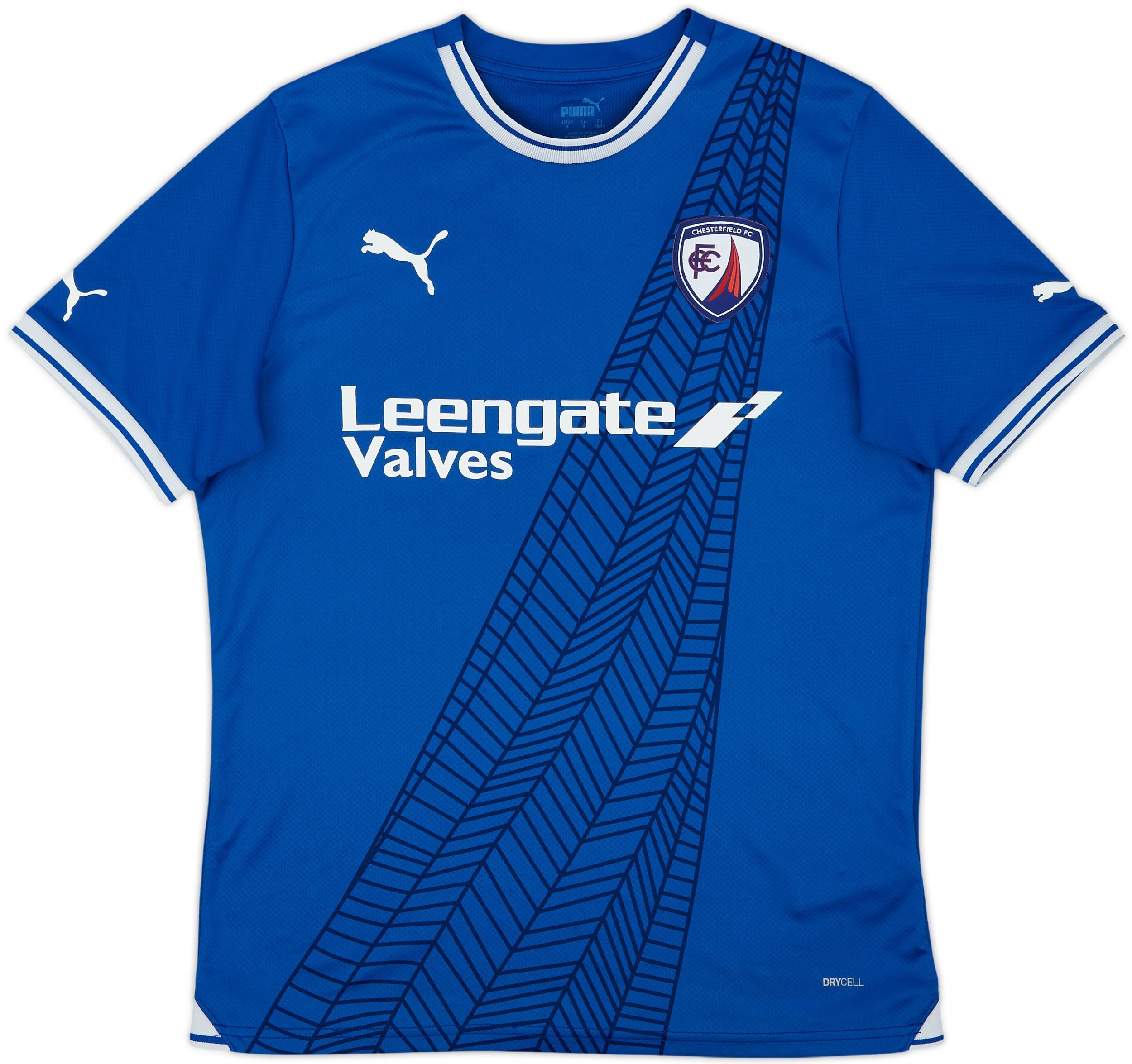 チェスターフィールド　Puma Chesterfield FC ユニフォーム　M 2022-23 Chesterfield Home Shirt - 8/10 - (M)