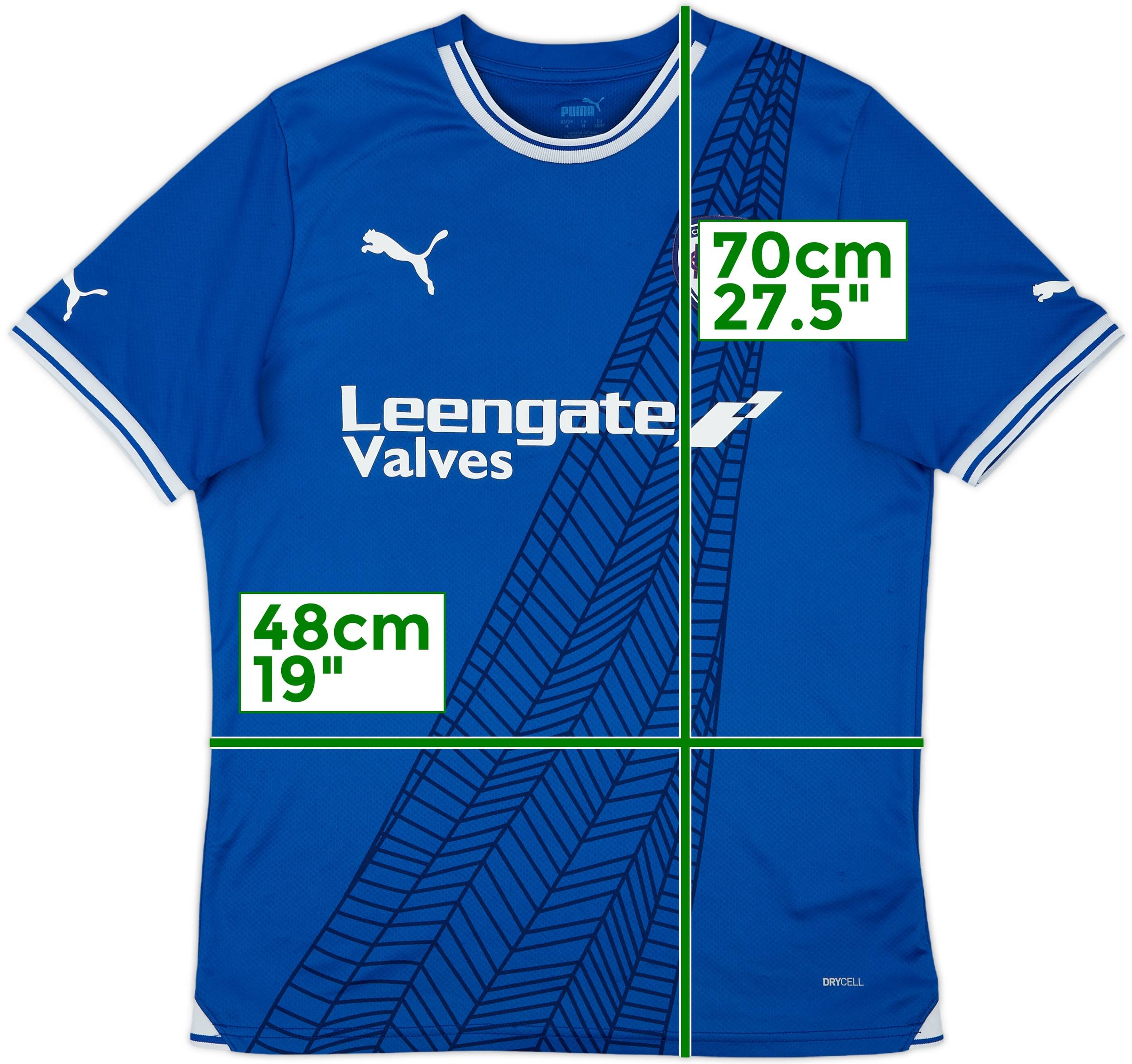 チェスターフィールド　Puma Chesterfield FC ユニフォーム　M 2022-23 Chesterfield Home Shirt - 8/10 - (M)