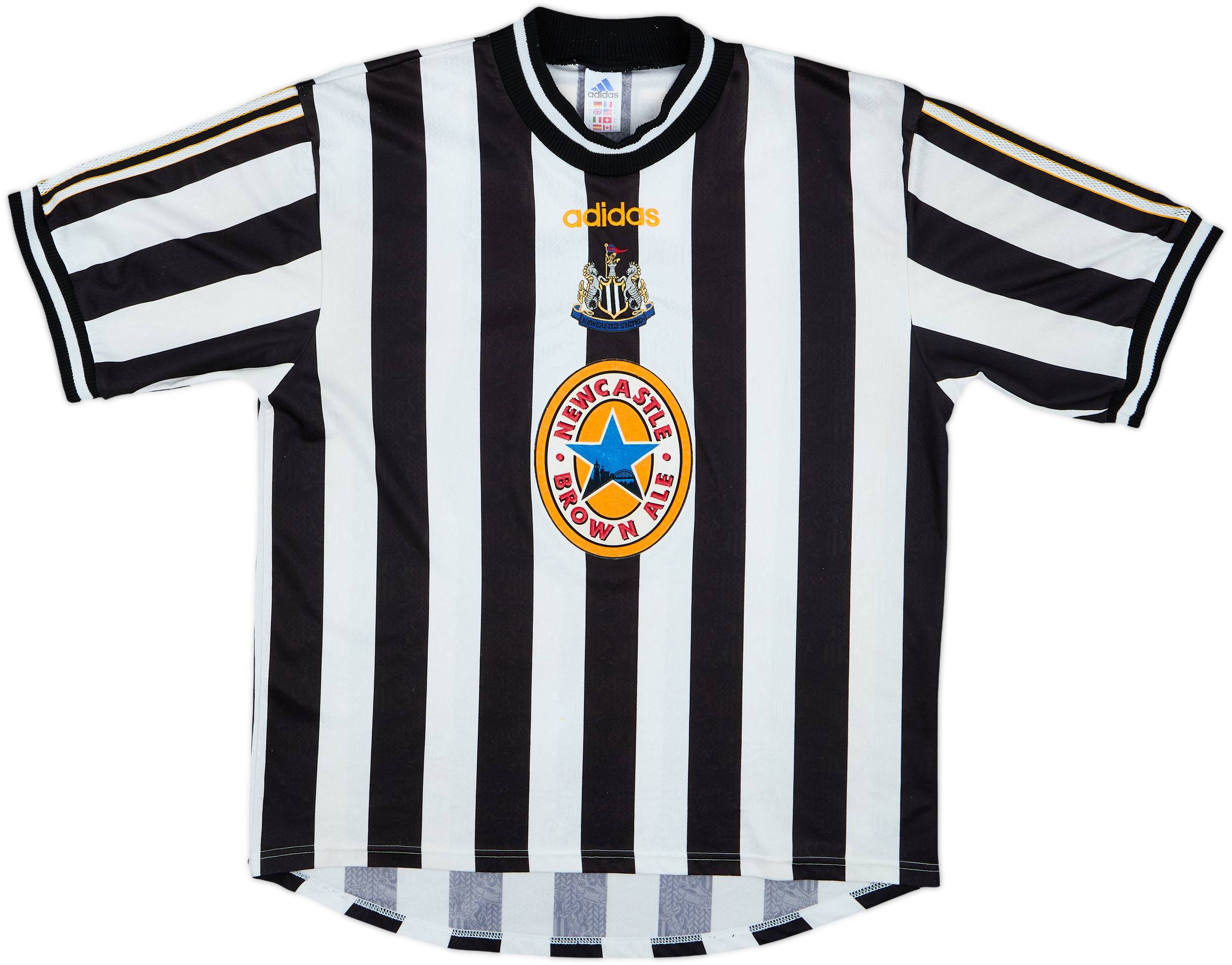 1997-99 Newcastle Camiseta Local Shearer #9 - 8/10 - (XL)