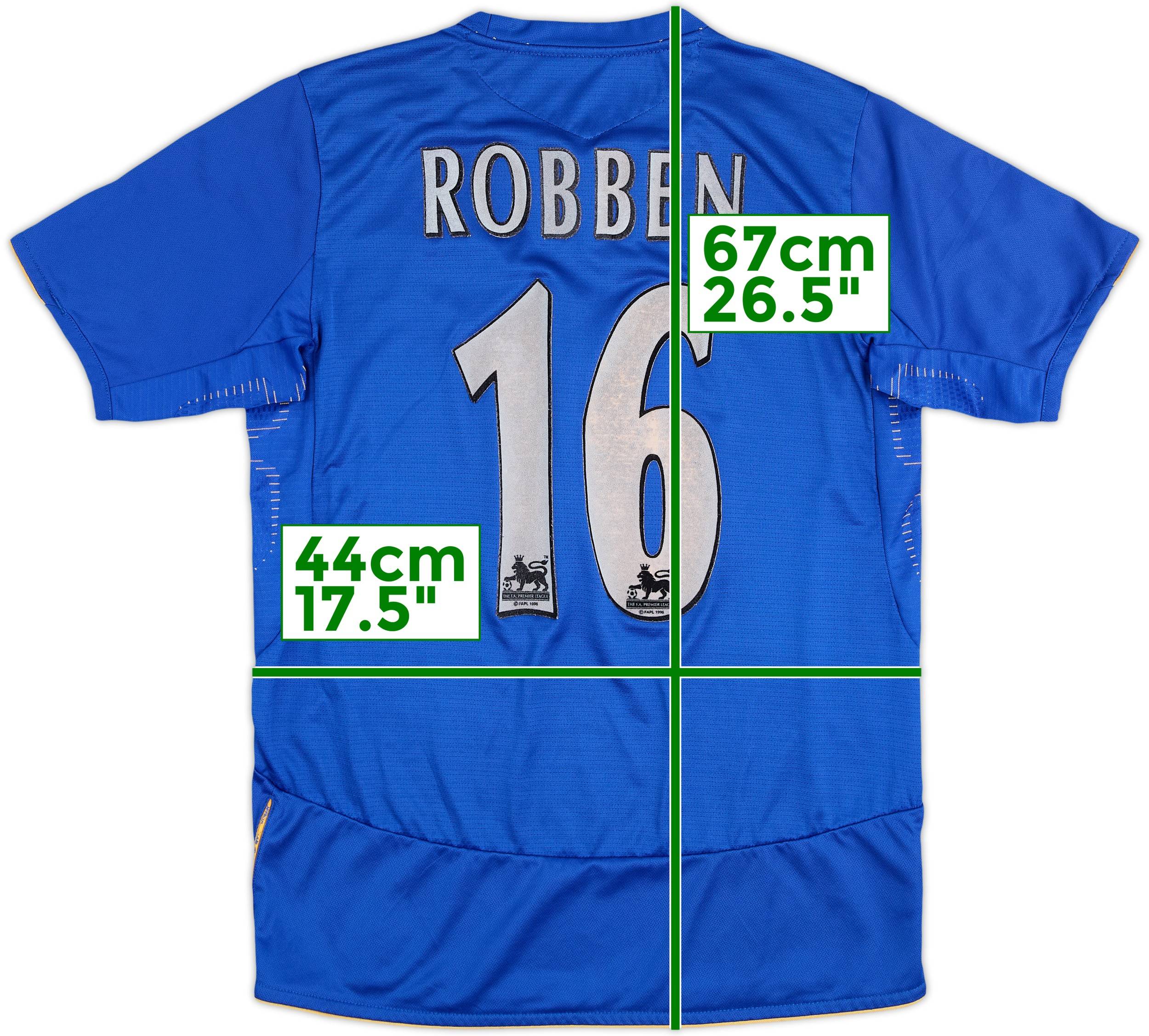 2005-06 Chelsea Centenary Home Shirt Robben #16 - 7/10 - (XL.Boys)