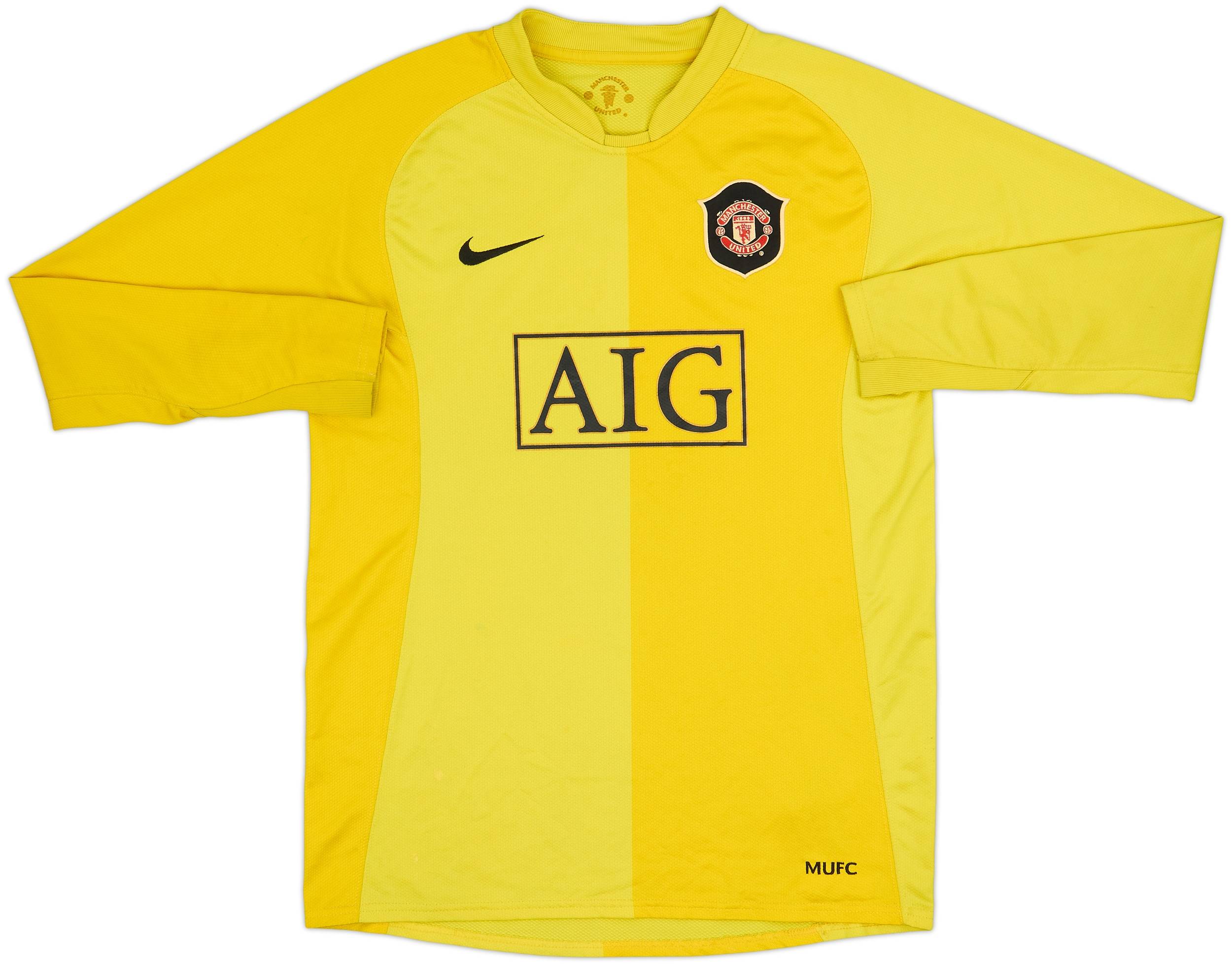 2006-07 Manchester United GK Shirt - 6/10 - (XL.Boys)