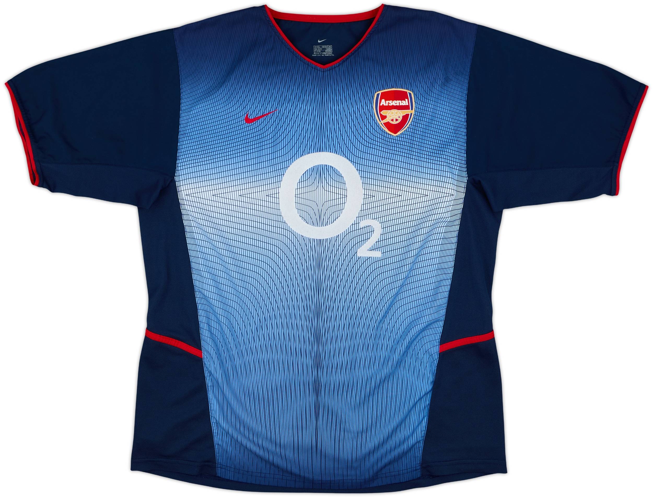 Camiseta de visitante del Arsenal 2002-04 Pires #7 - 6/10 - (L)