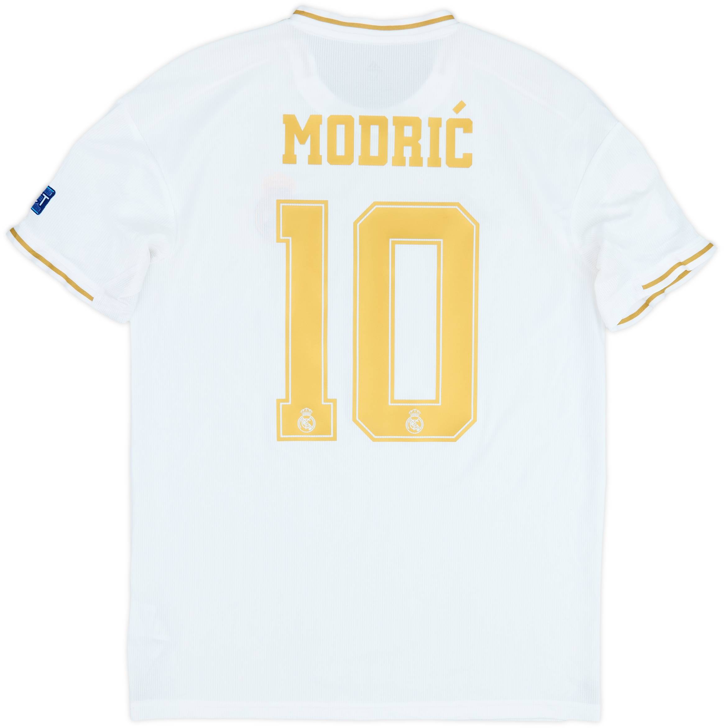 2019-20 Real Madrid Home Shirt Modric #10 - 6/10 - (M)