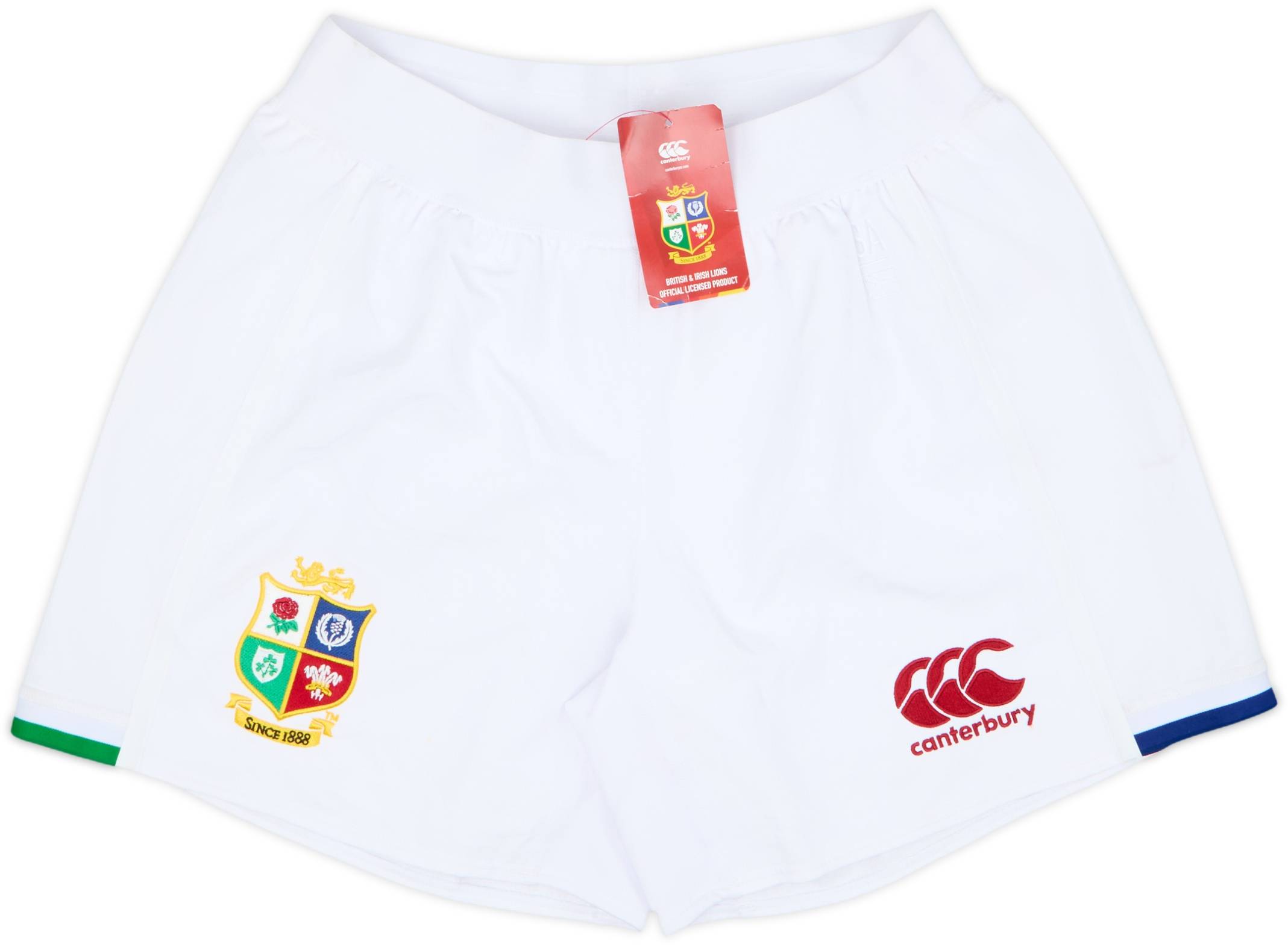 British & Irish Lions 2021 プレゼンテーションパンツ 2021 British and Irish Lions Rugby Home Shorts (M)