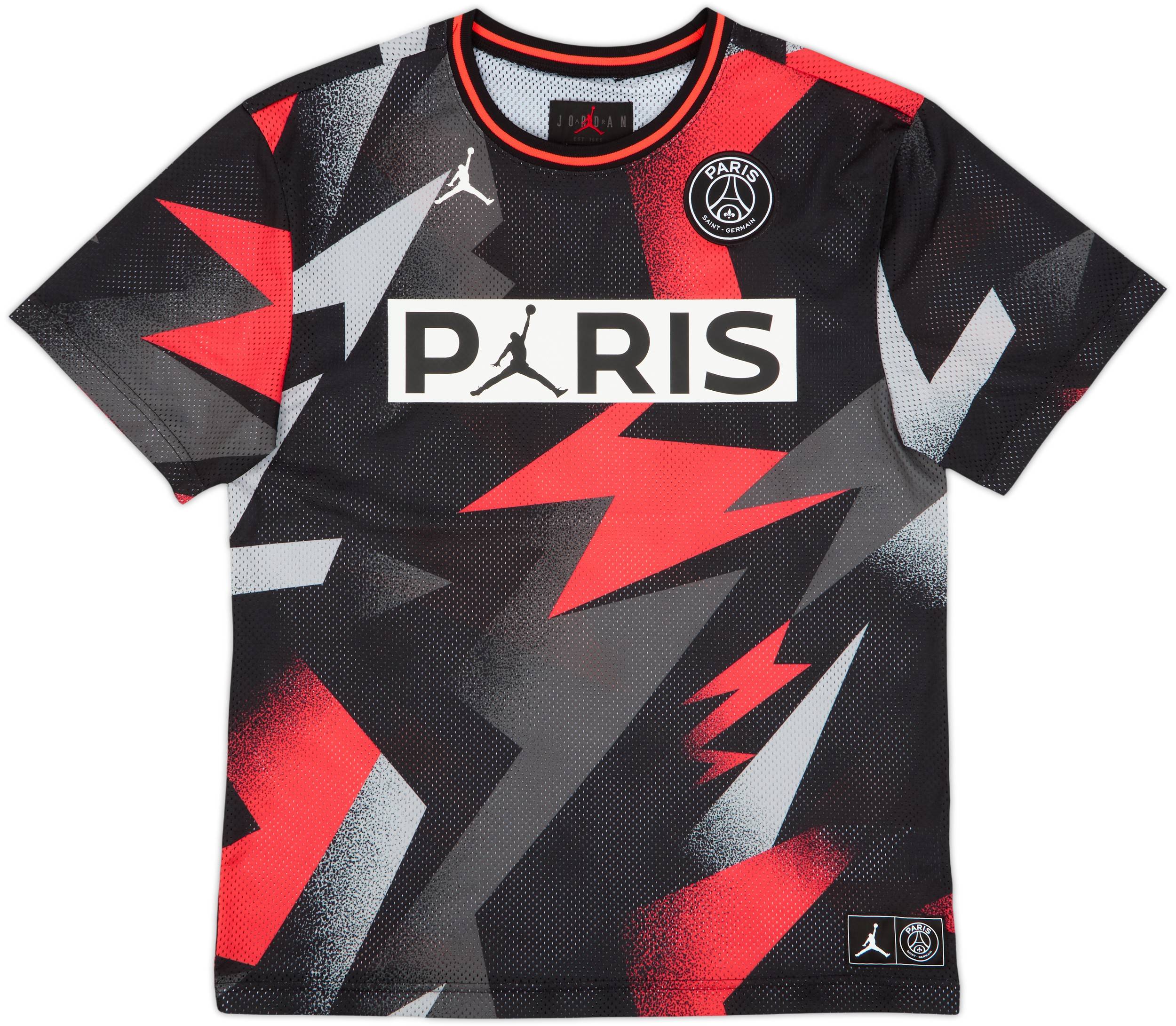 2019-20 Paris Saint-Germain Nike/Jordan Training Shirt - 10/10 - (S)