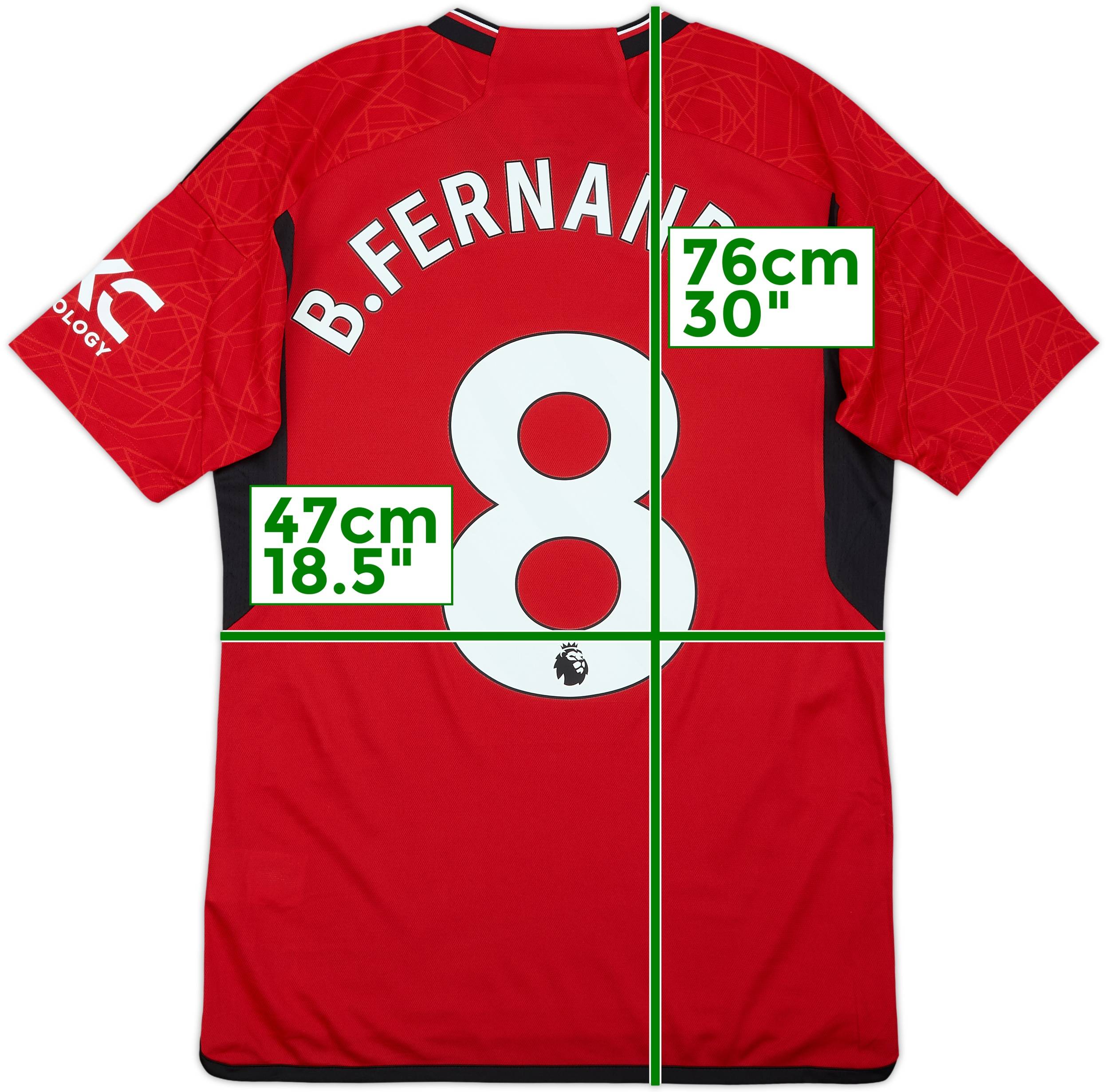 2023-24 Manchester United Home Shirt B.Fernandes #8 (S)