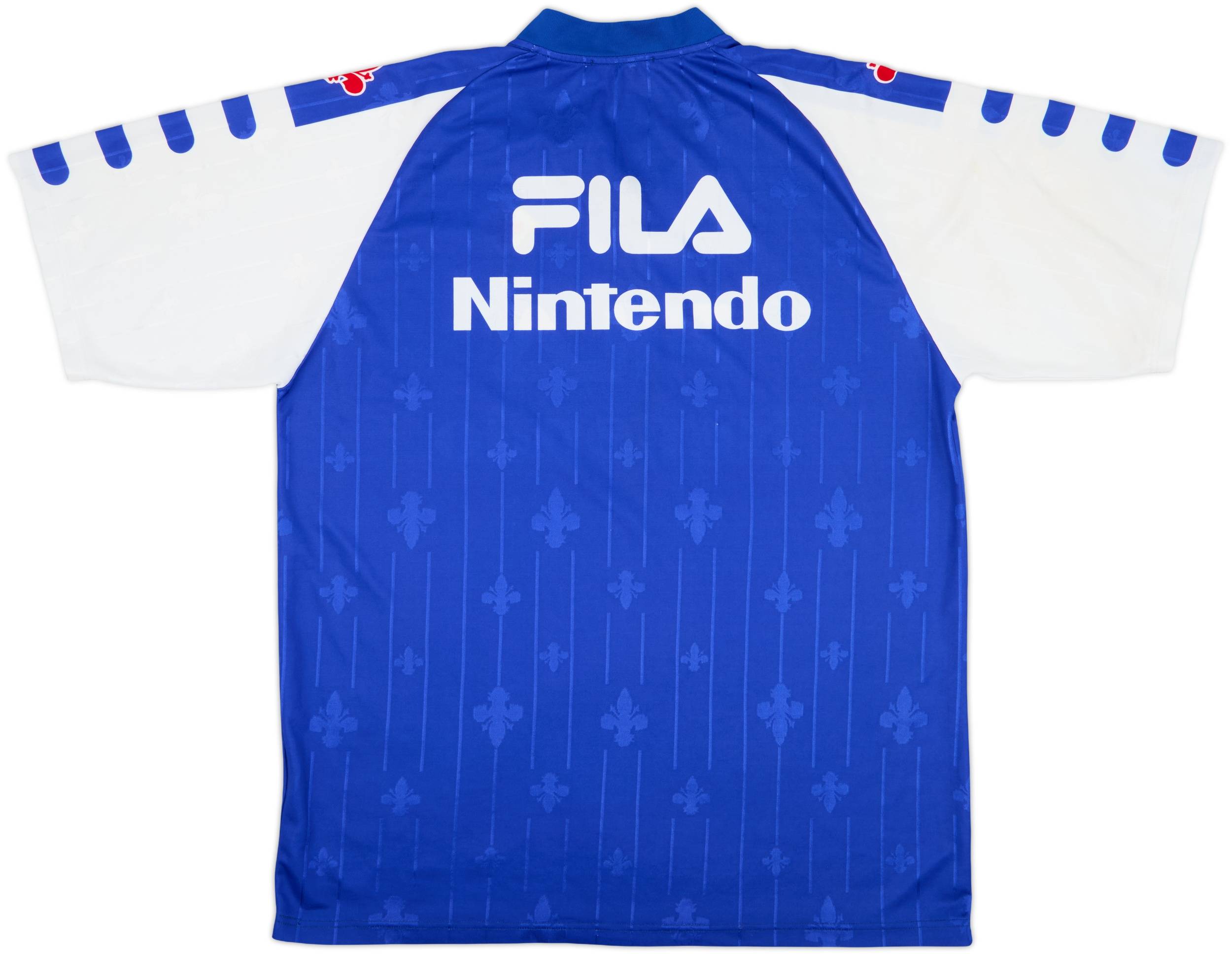 フィオレンティーナ 1998-99 ユニフォーム FILA M 1998-99 Fiorentina Fila Training Shirt - 8/10 - (XL)