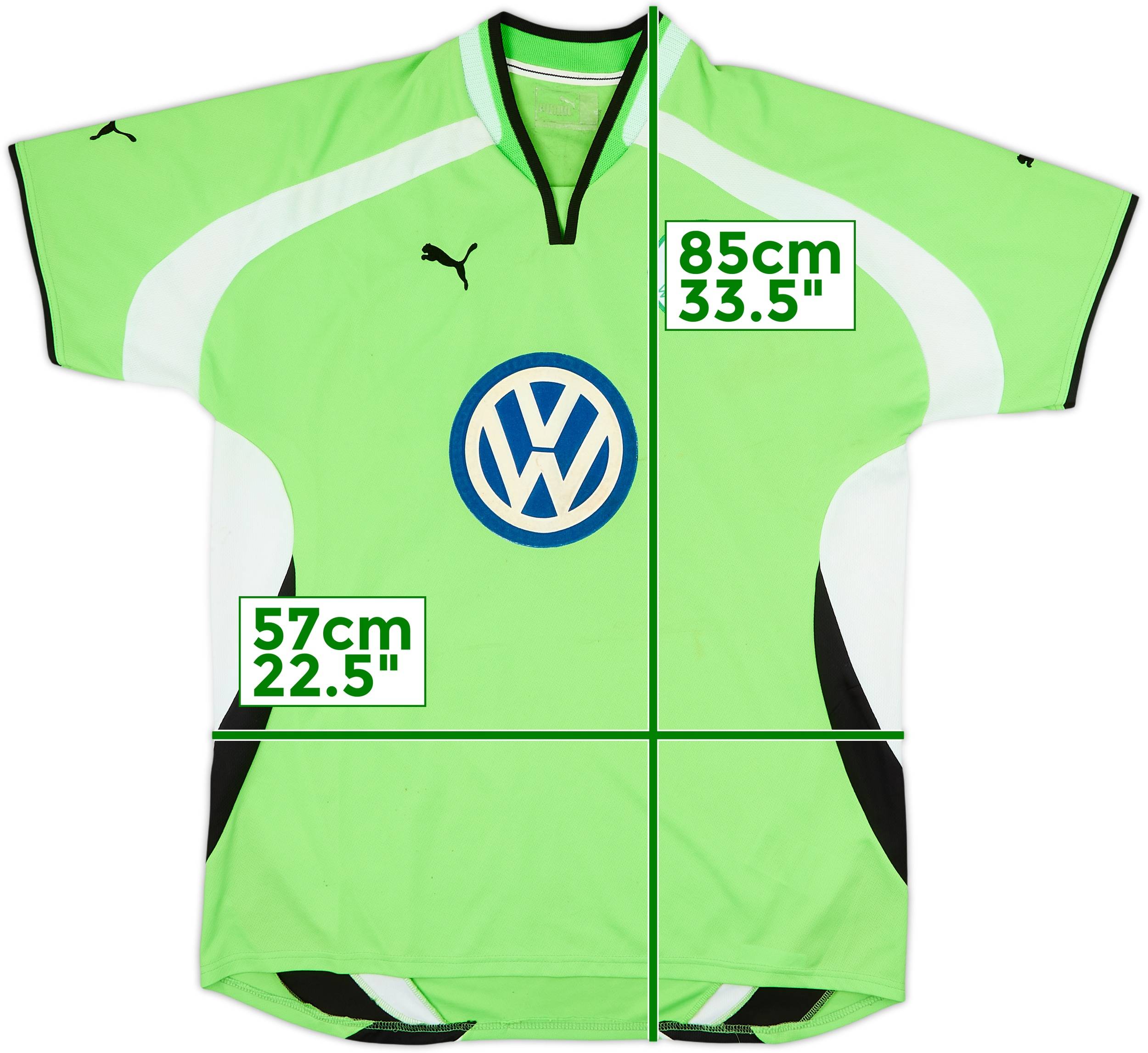 2000-02 Wolfsburg Home Shirt - 6/10 - (XL)