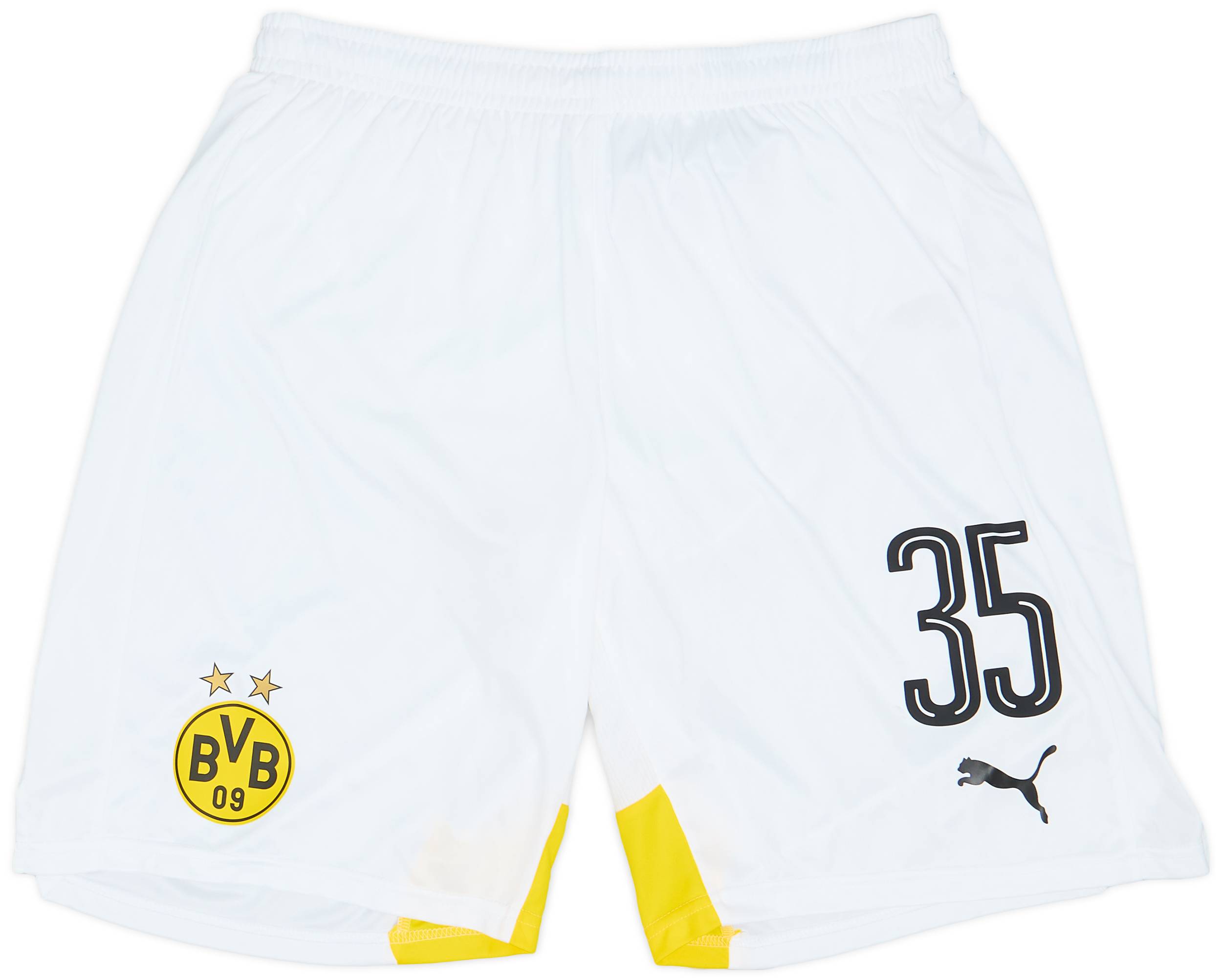 2015-16 Borussia Dortmund Player Issue Third Shorts #35 - 9/10 - (L)