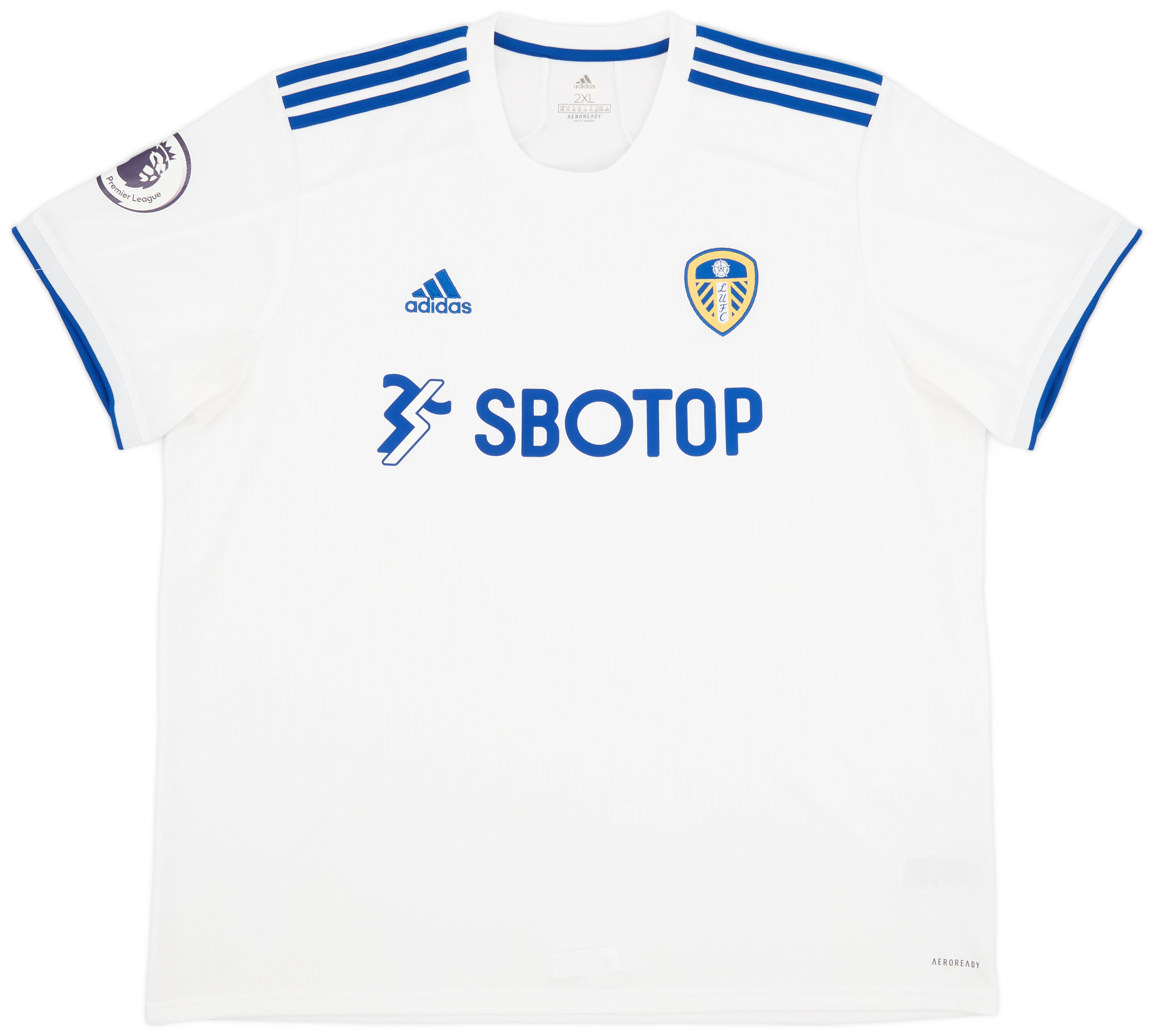 2020-21 Leeds United Home Shirt - 8/10 - (XXL)