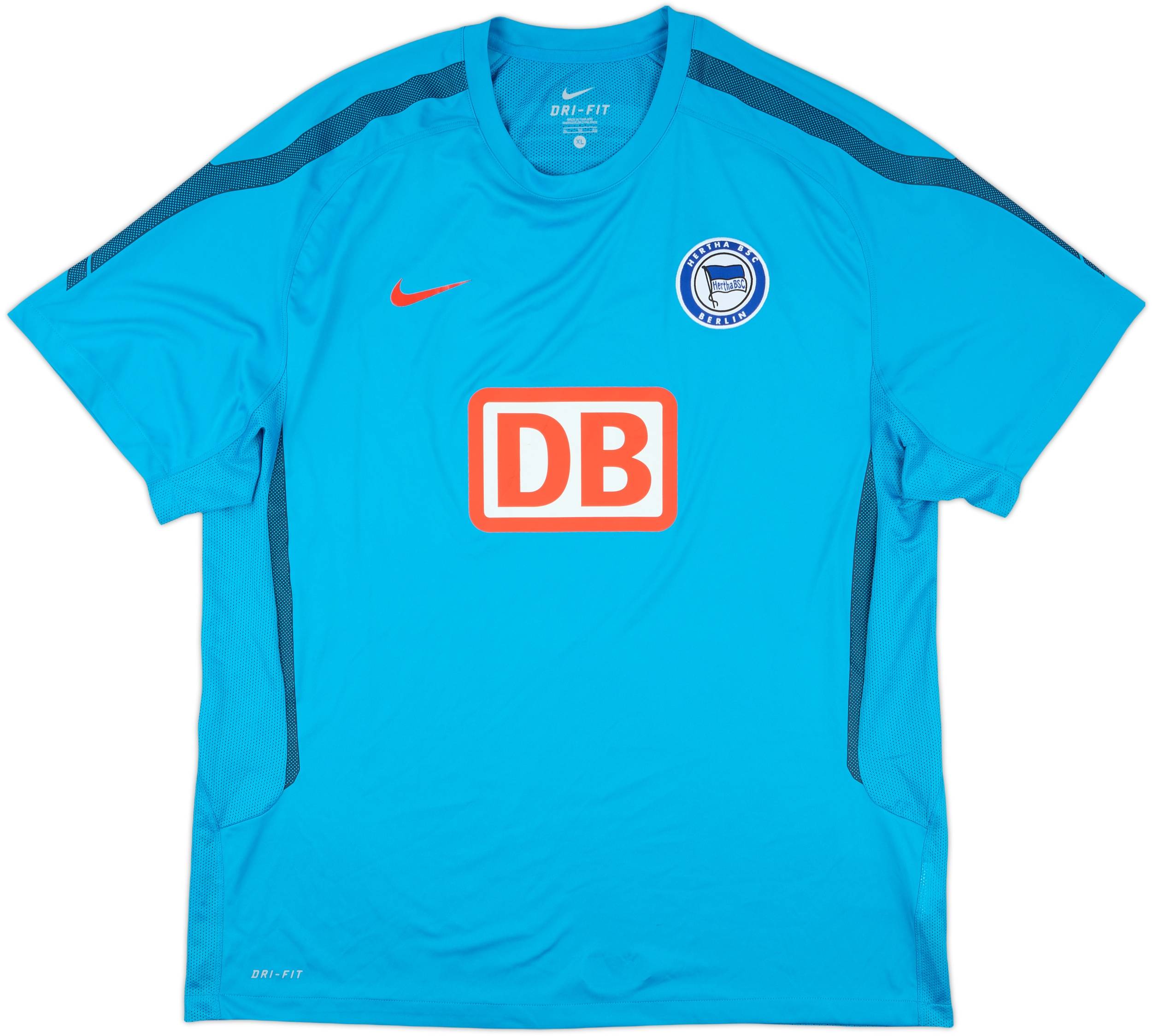 2010-11 Hertha Berlin Nike Training Shirt - 8/10 - (XL)