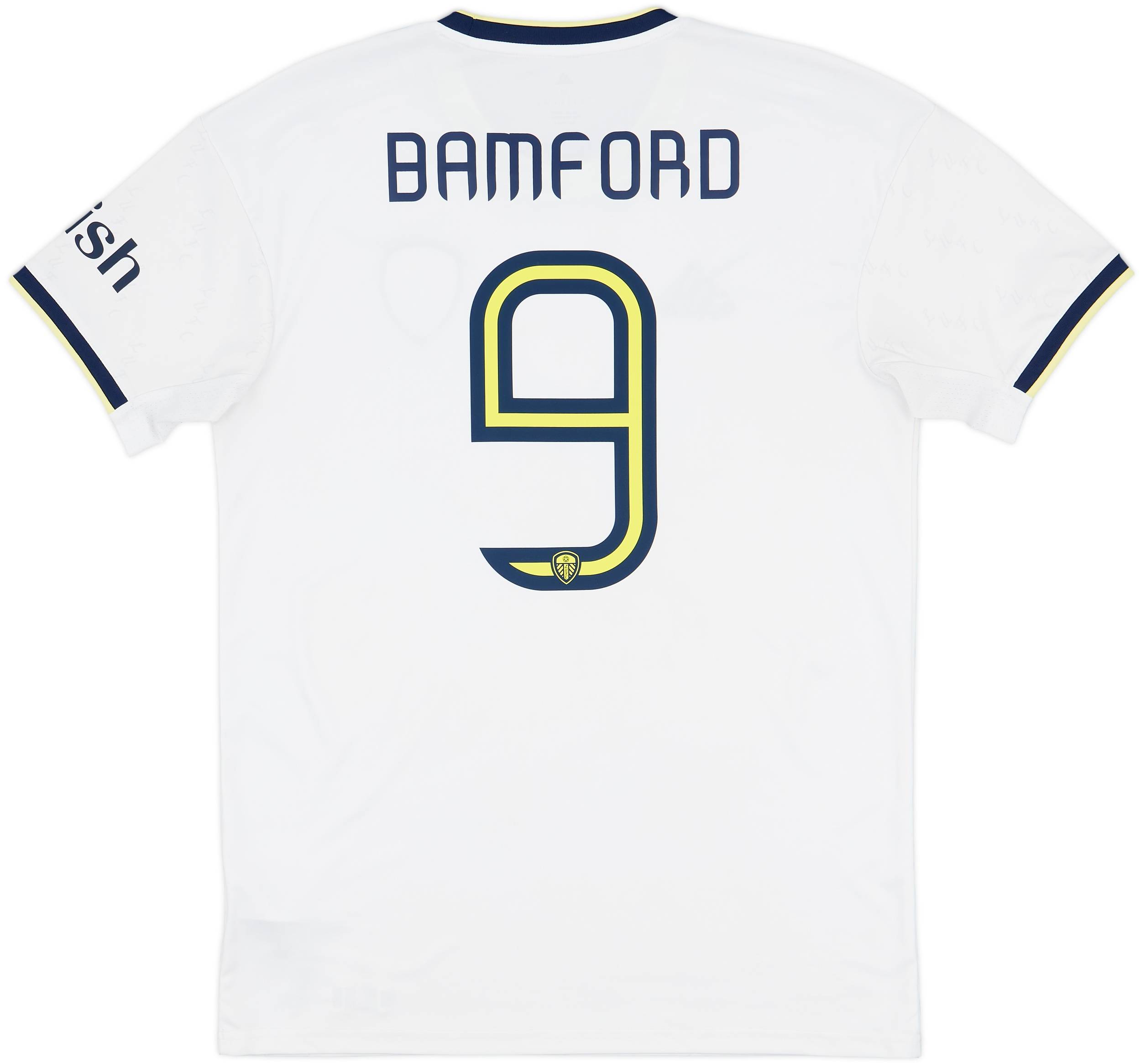 2022-23 Leeds United Home Shirt Bamford #9 - 9/10 - (M)