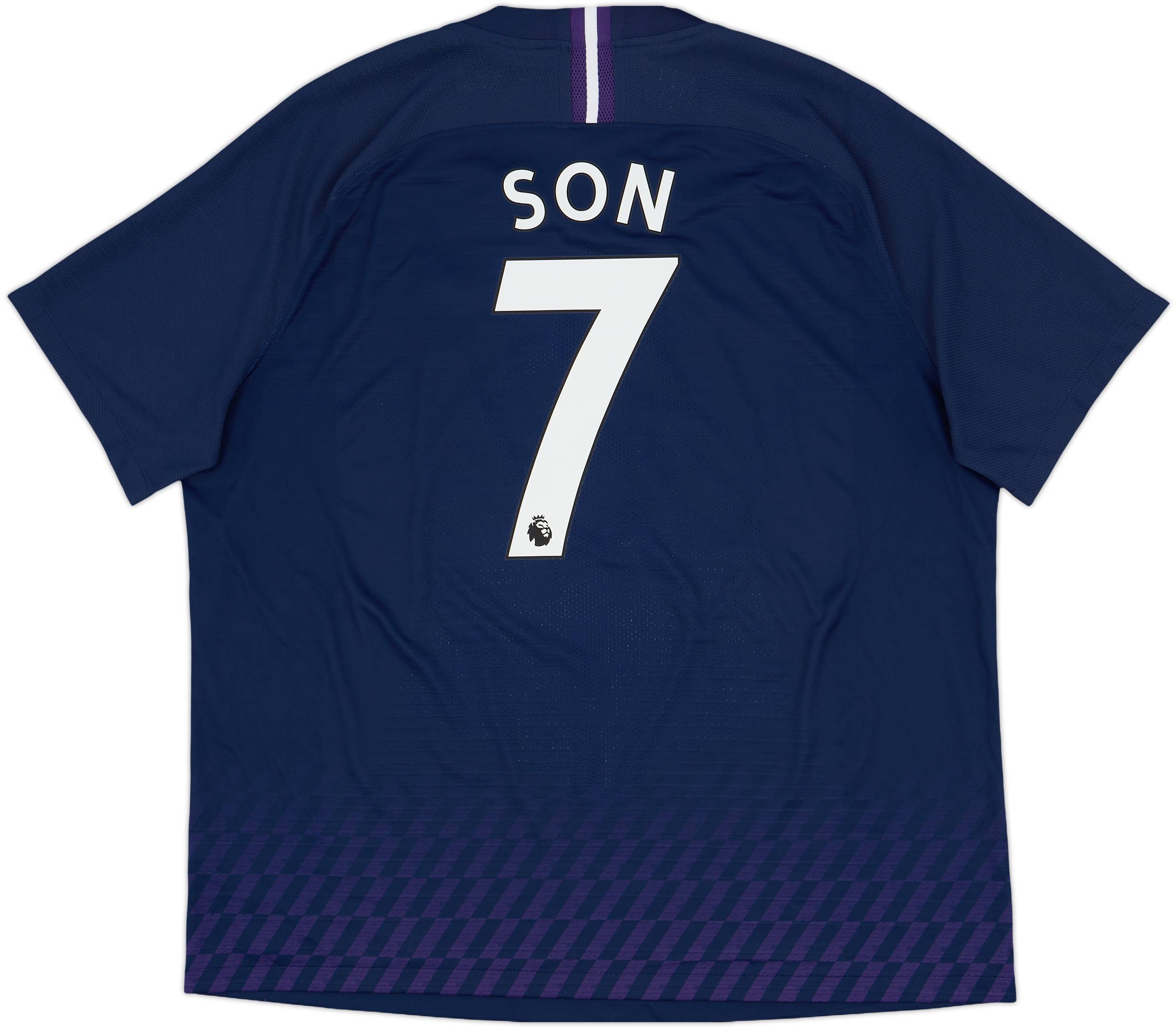 2019-20 Tottenham Authentic Away Shirt Son #7 - 6/10 - (XXL)