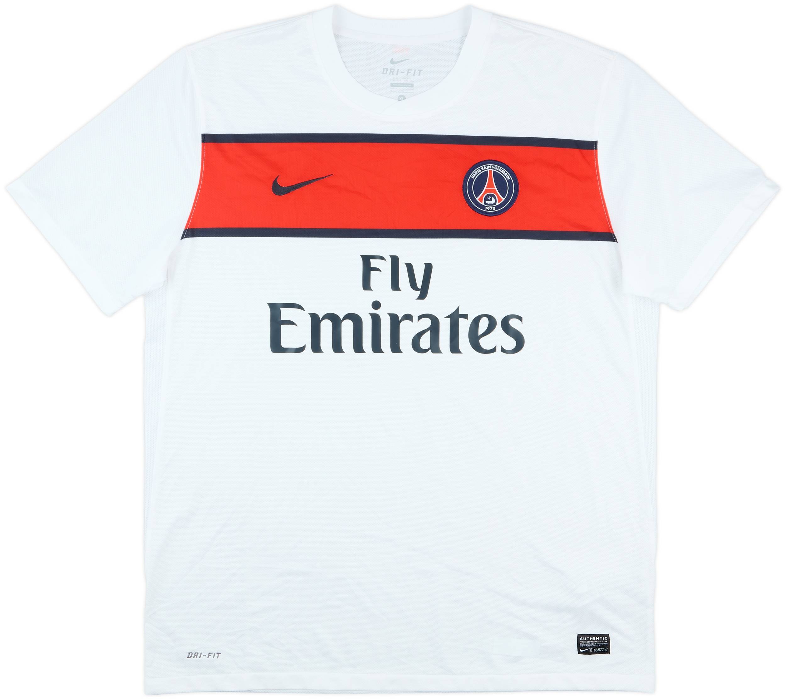 2011-12 Paris Saint-Germain Away Shirt - 10/10 - (XL)