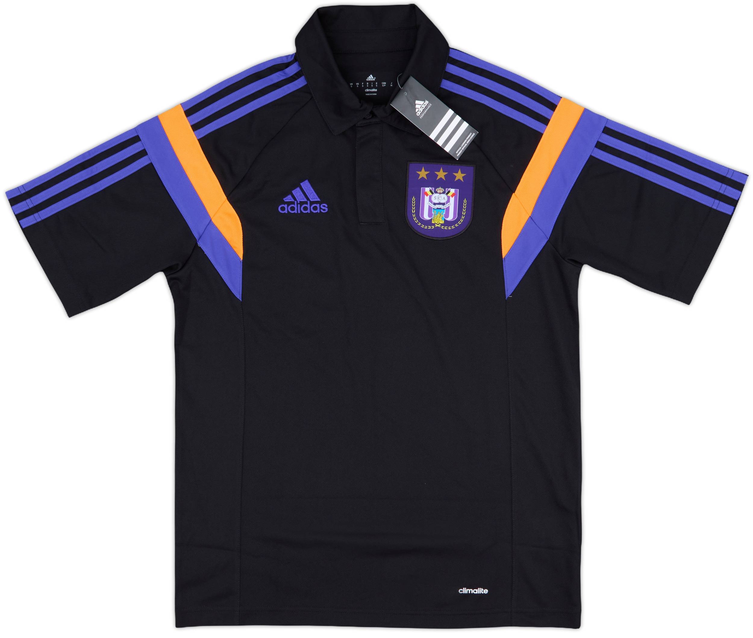 2014-15 Anderlecht adidas Polo Shirt (S)