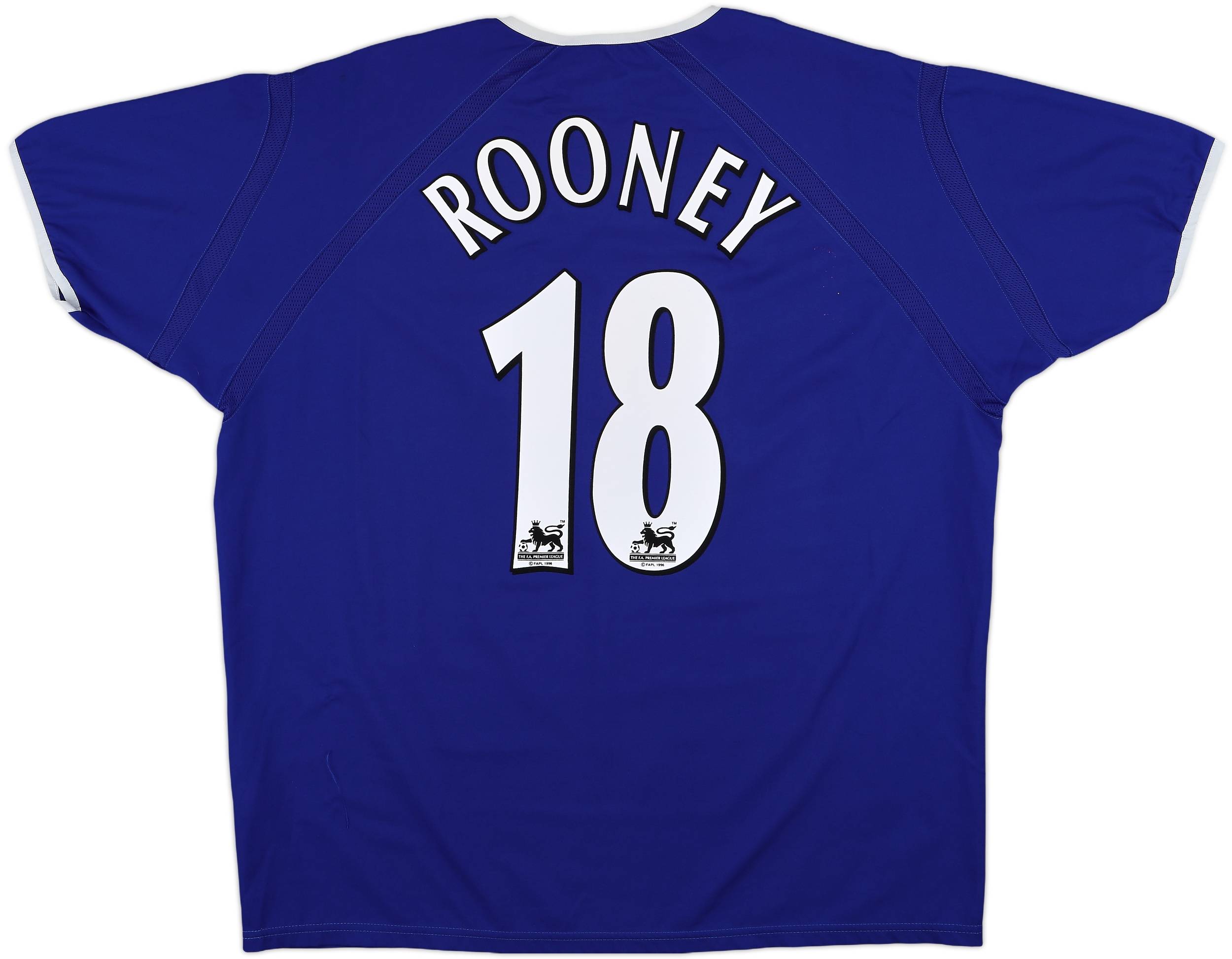 2003-04 Everton Home Shirt Rooney #18 - 8/10 - (XL)