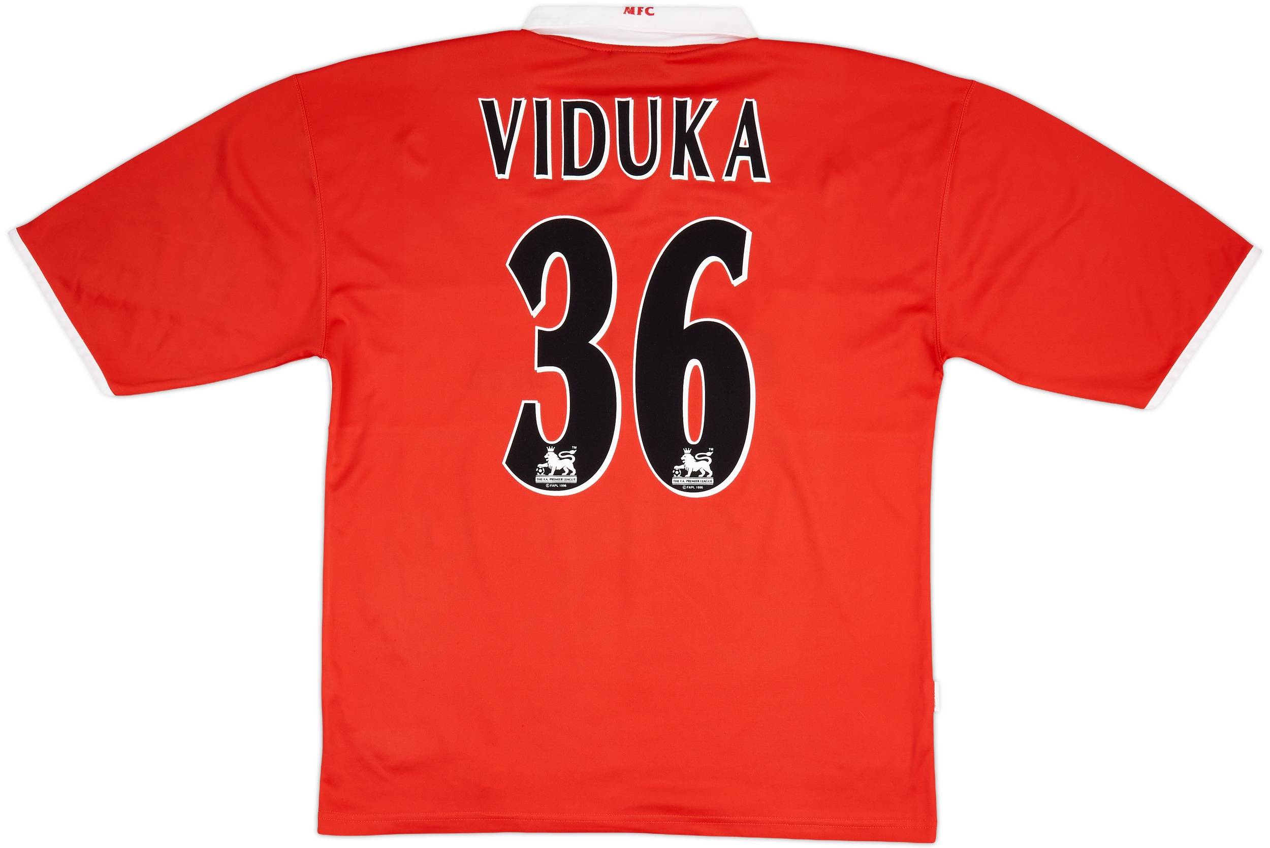 2004-05 Middlesbrough 'Carling Cup Winners' Home Shirt Viduka #36 - 7/10 - (XL)