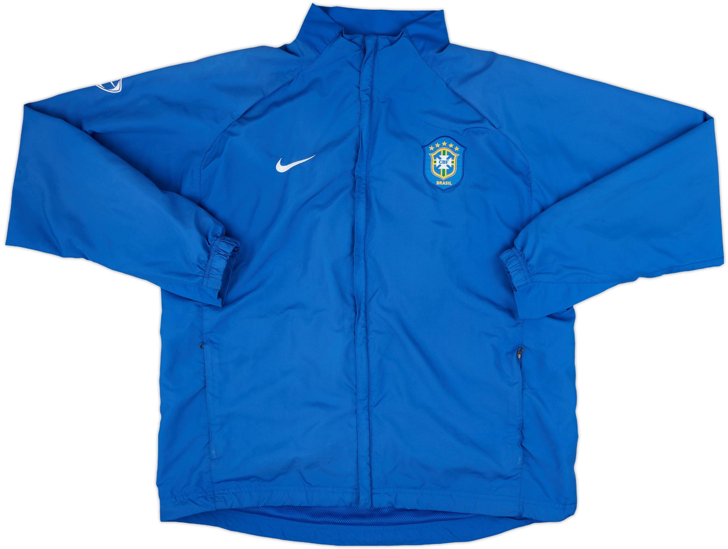 2006-07 Brazil Nike Track Jacket - 8/10 - (XL)