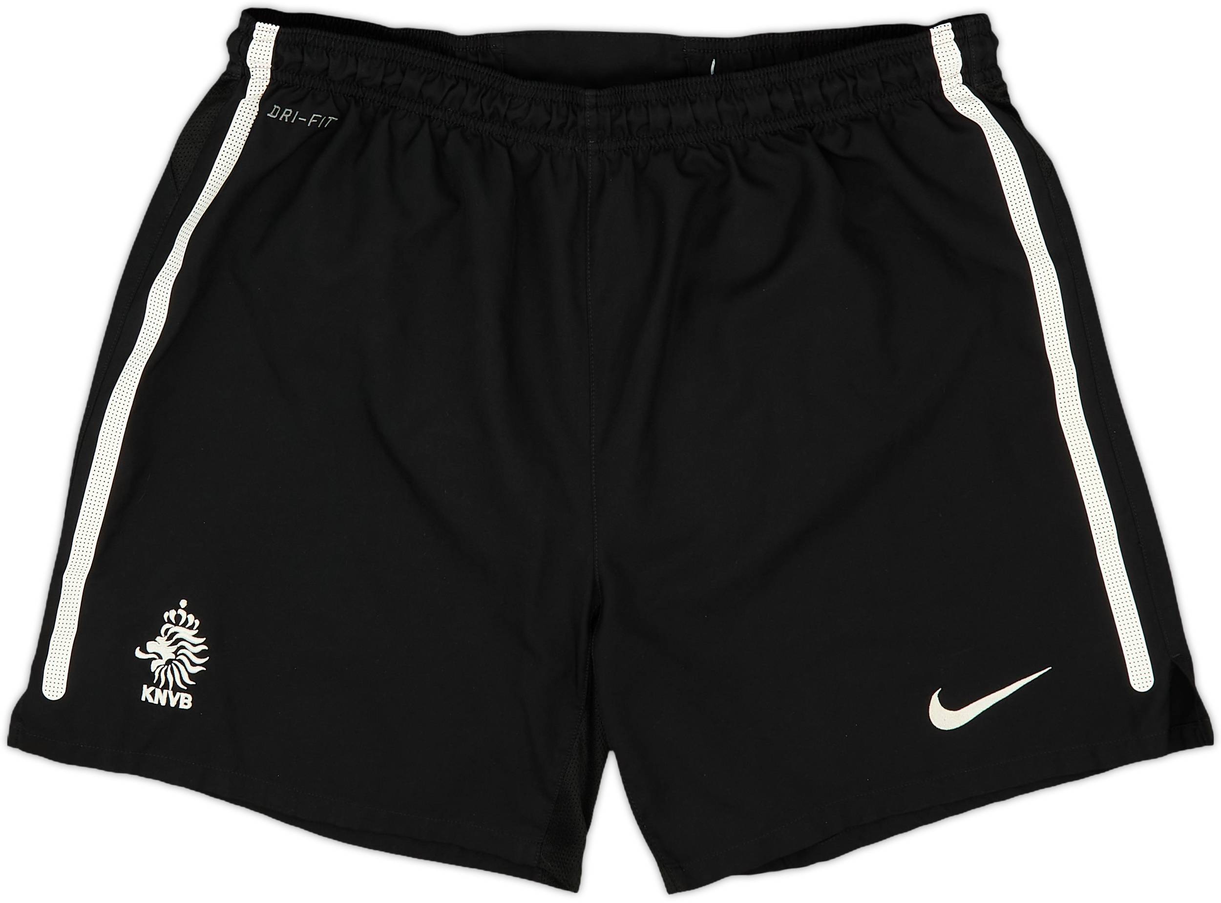2010-12 Netherlands Home Shorts - 4/10 - (L)