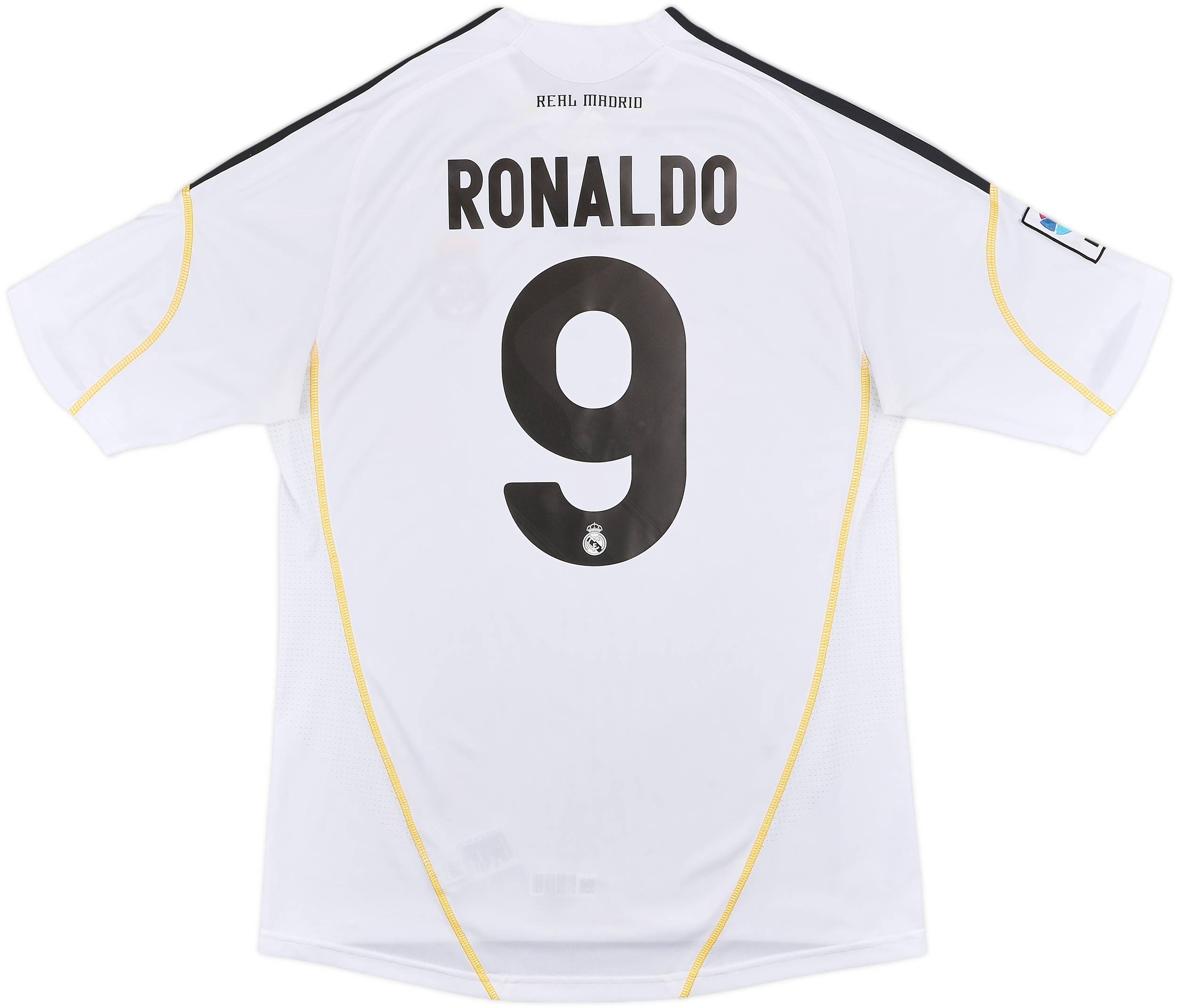 2009-10 Real Madrid Home Shirt Ronaldo #9 - 6/10 - (M)