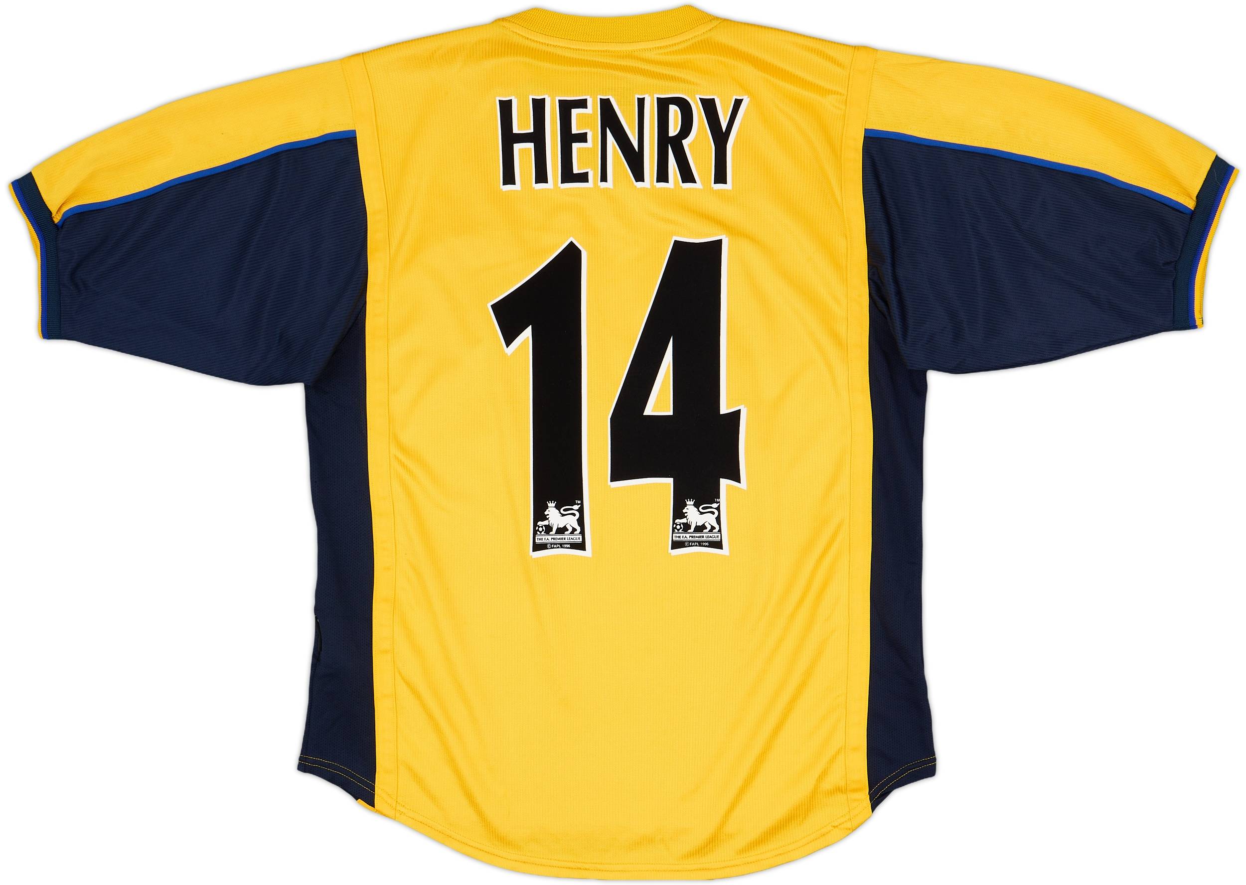 1999-01 Arsenal Away Shirt Henry #14 - 8/10 - (M)