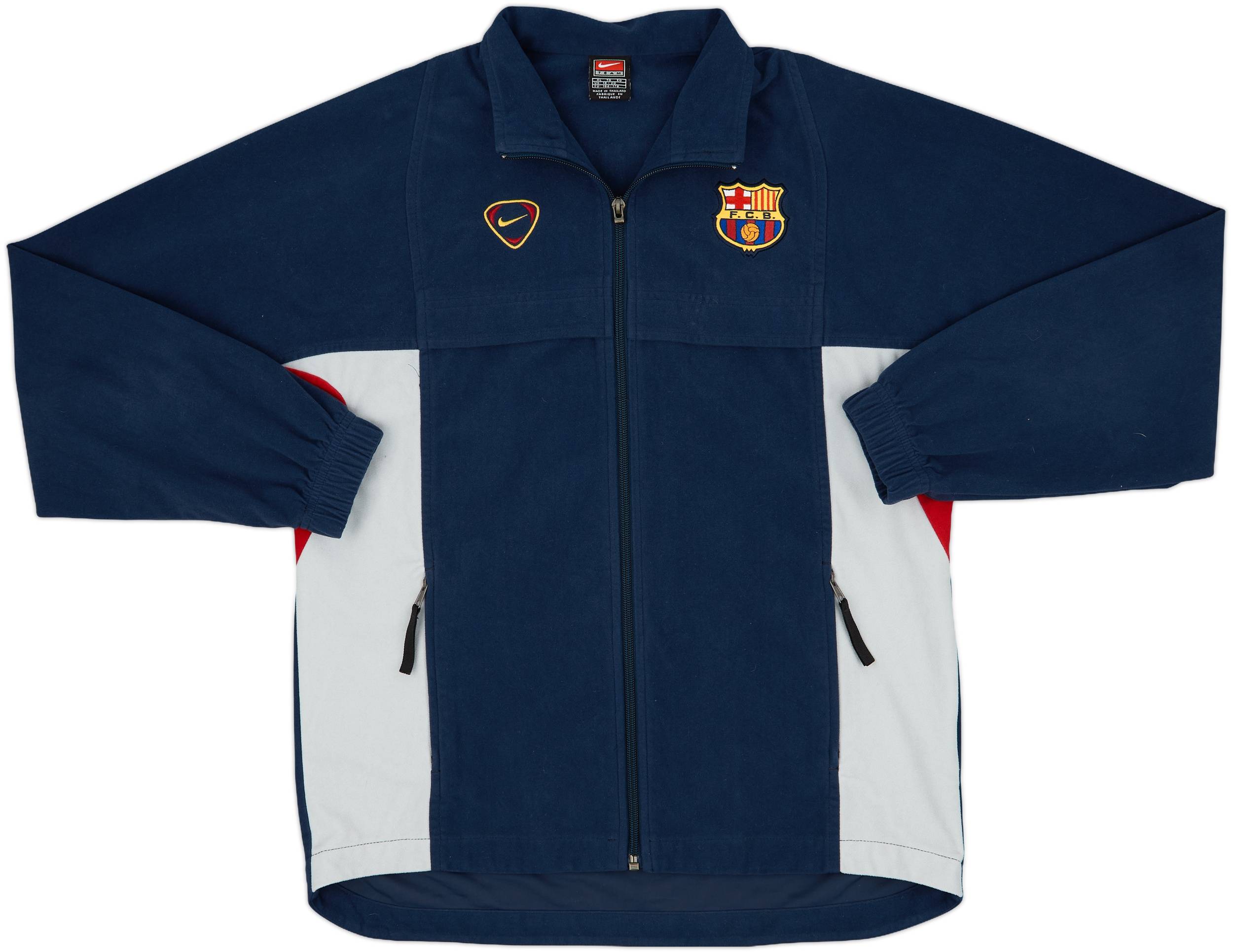 早割クーポン！ 2000-01 Barcelona Nike Track Jacket - 8/10 - (XL.Boys) ジャケット・アウター