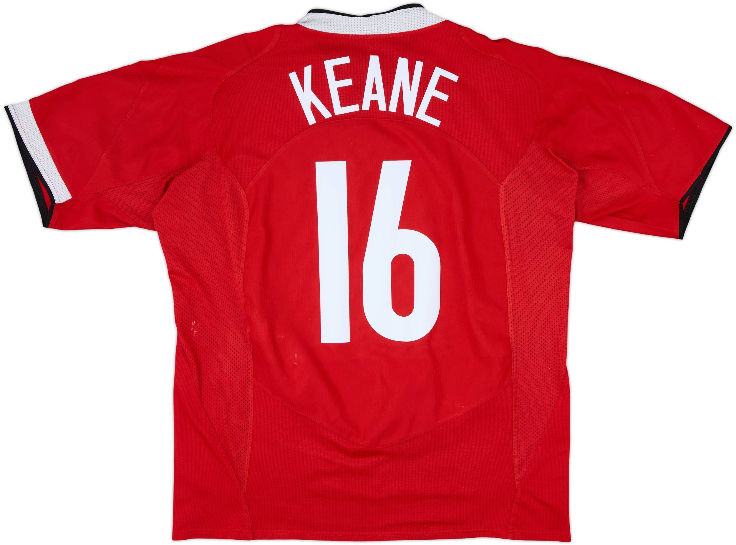 2004-06 Manchester United Home Shirt Keane #16 - 6/10 - (M)