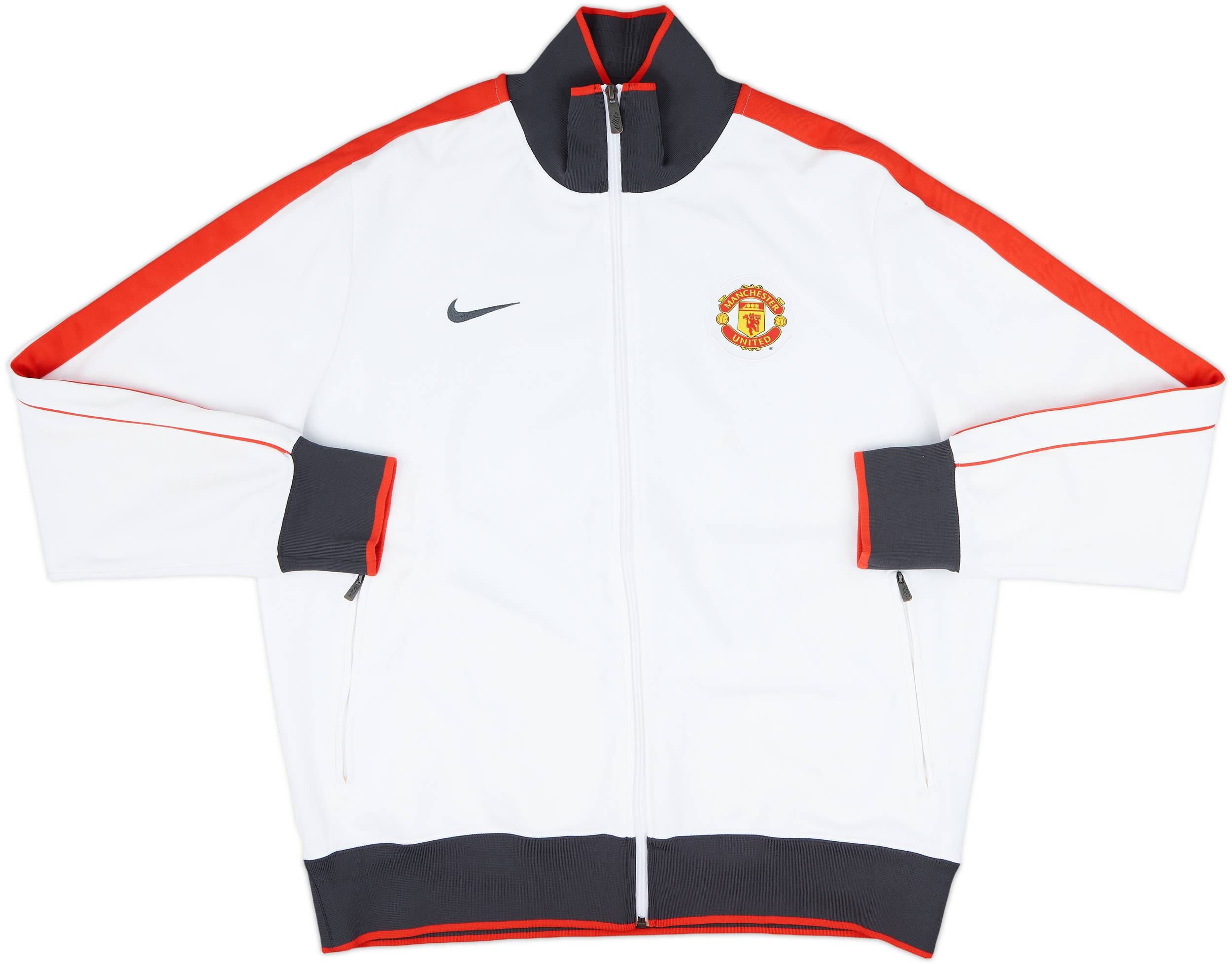 2010-11 Manchester United Nike N98 Track Jacket - 7/10 - (XL)