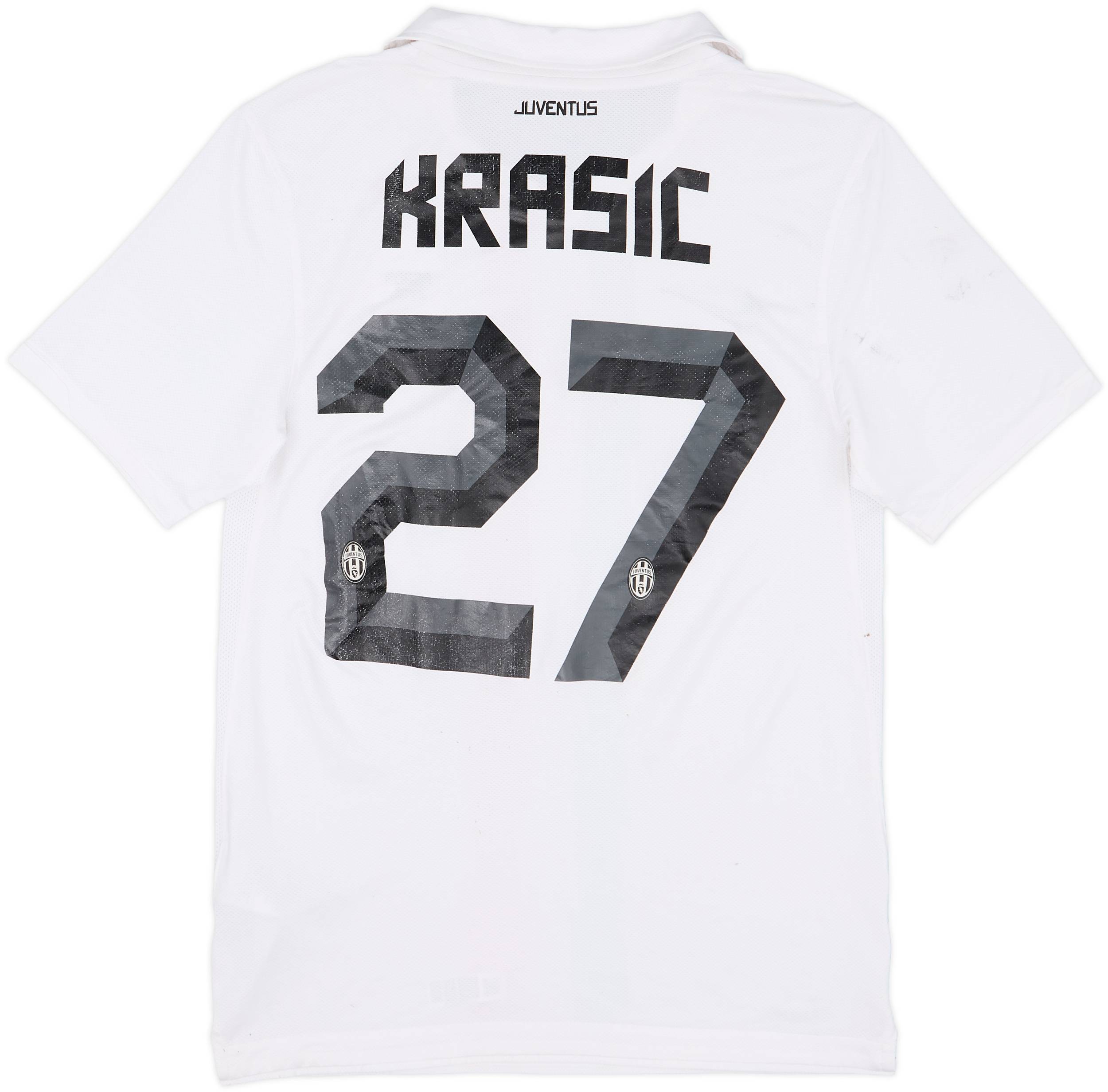 2010-12 Juventus Away Shirt Krasic #27 4/10 (S)
