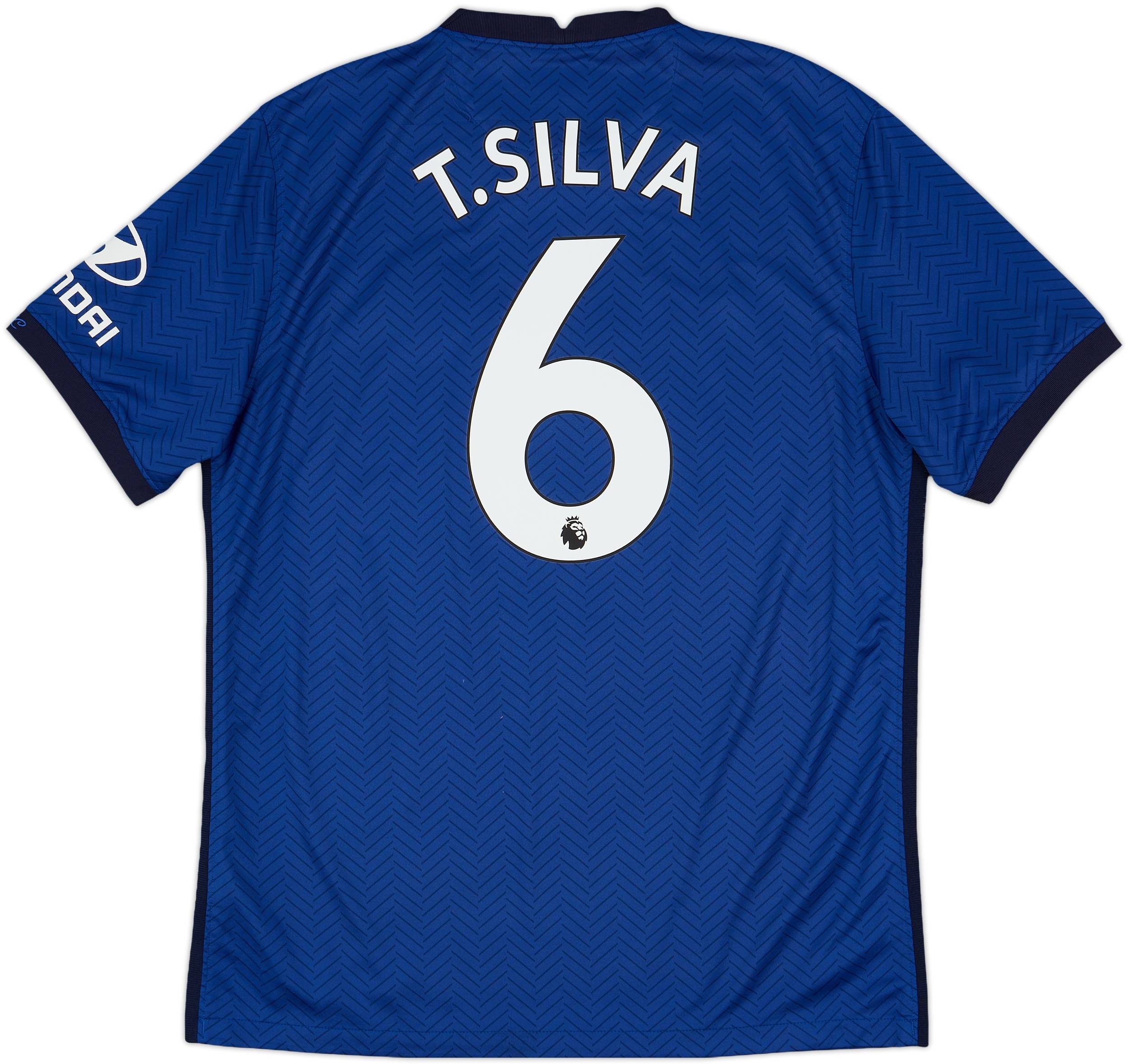 2020-21 Chelsea Home Shirt T.Silva #6 - 8/10 - (L)