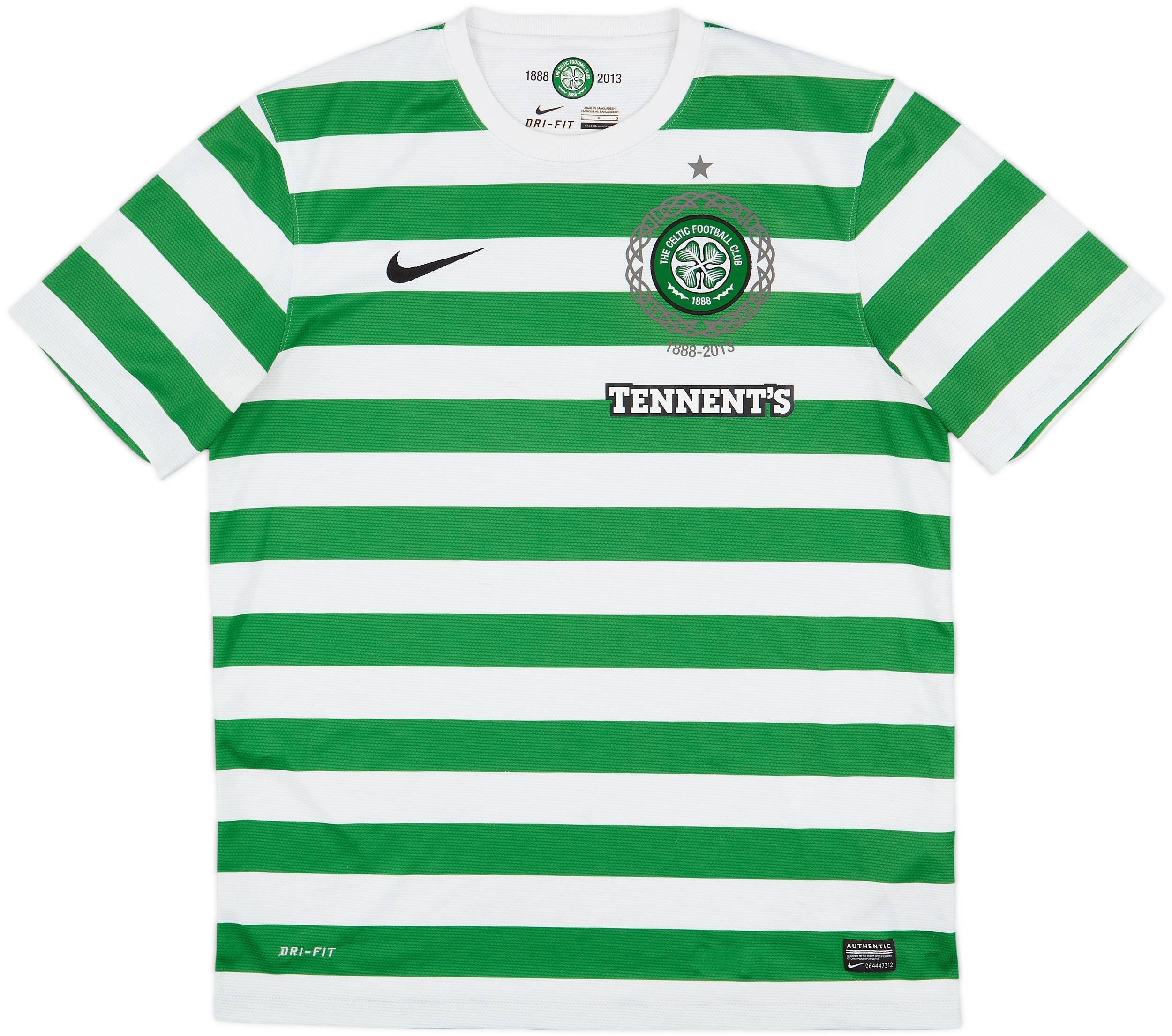 2012-13 Celtic '125th Anniversary' Home Shirt - 8/10 - (L)