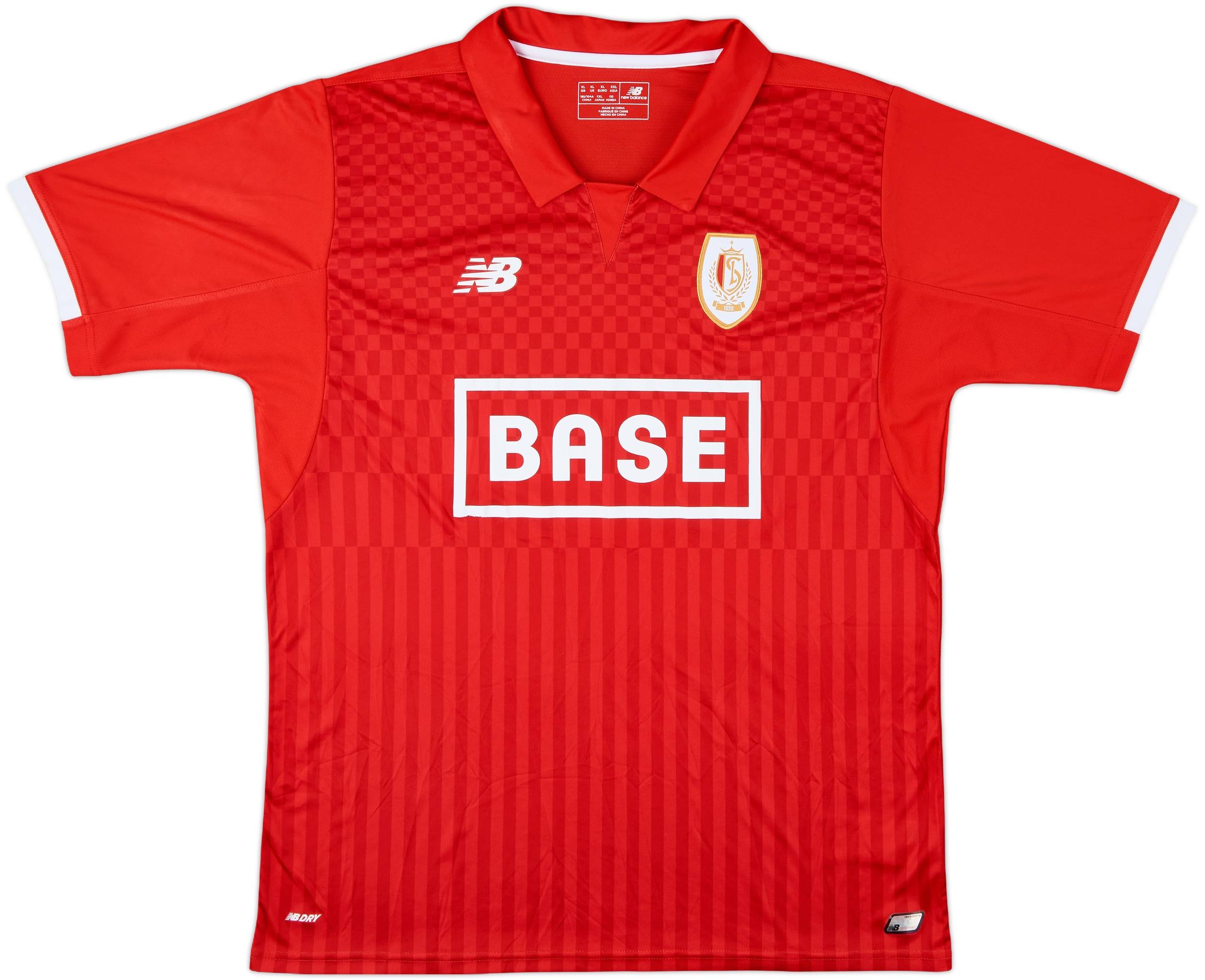 2017-18 Standard Liege Home Shirt - 7/10 - (XL)
