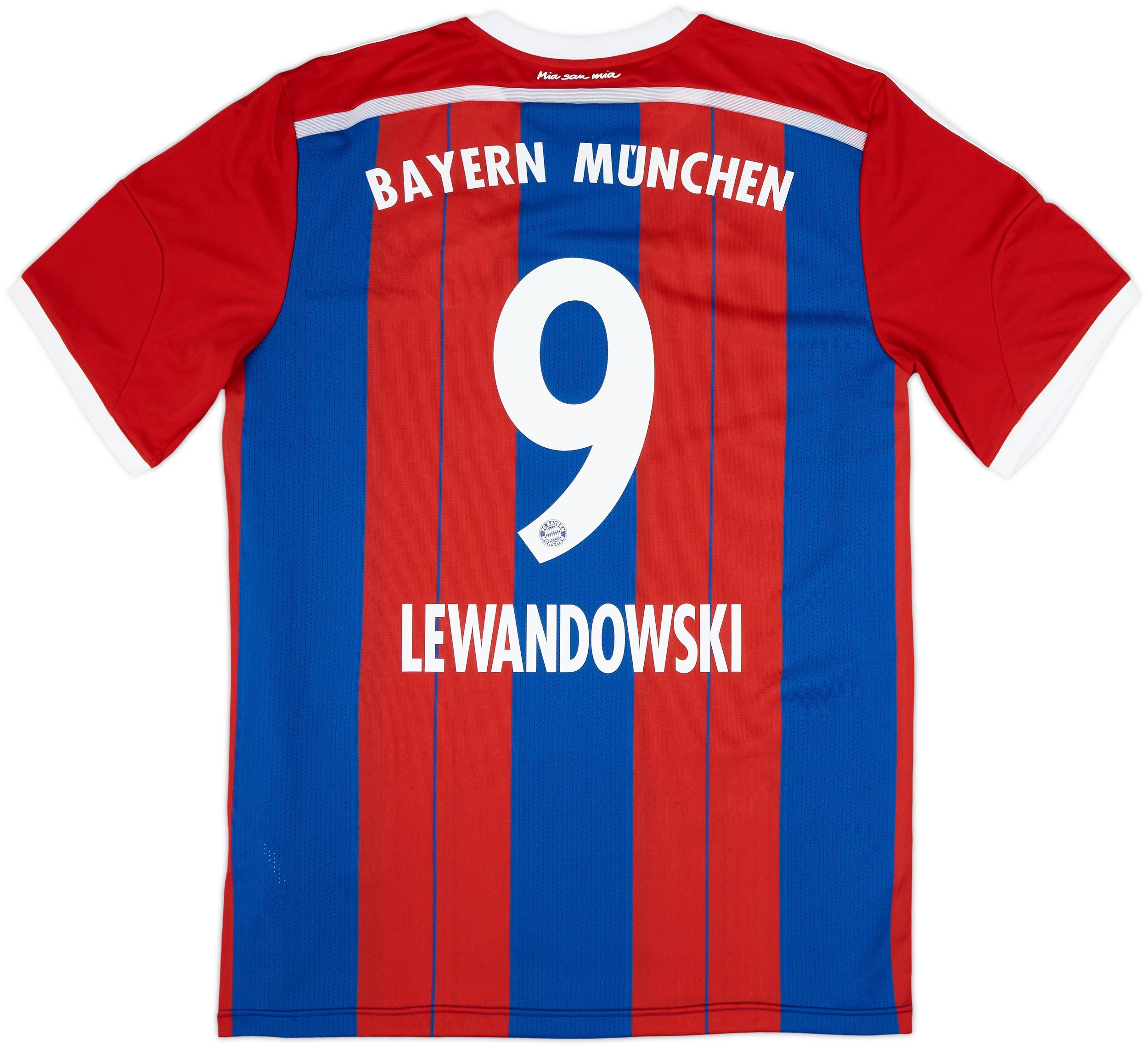 2014-15 Bayern Munich Home Shirt Lewandowski #9 - 8/10 - (L)